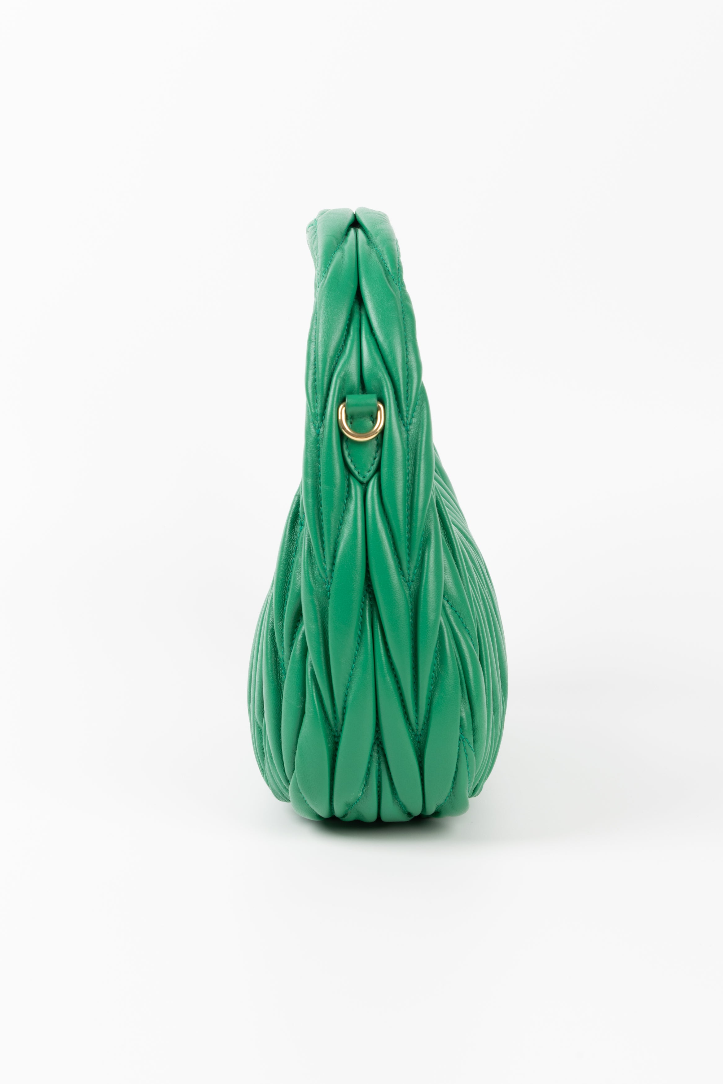 Miu Miu Hobo Wonder Small VERDE