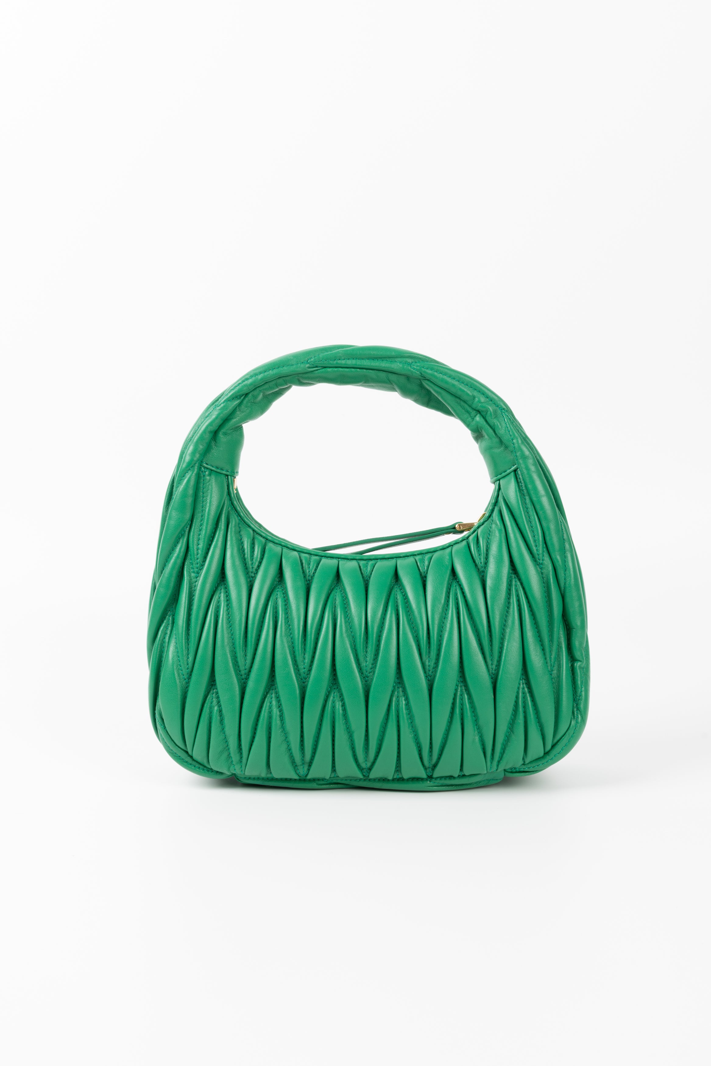 Miu Miu Hobo Wonder Small VERDE