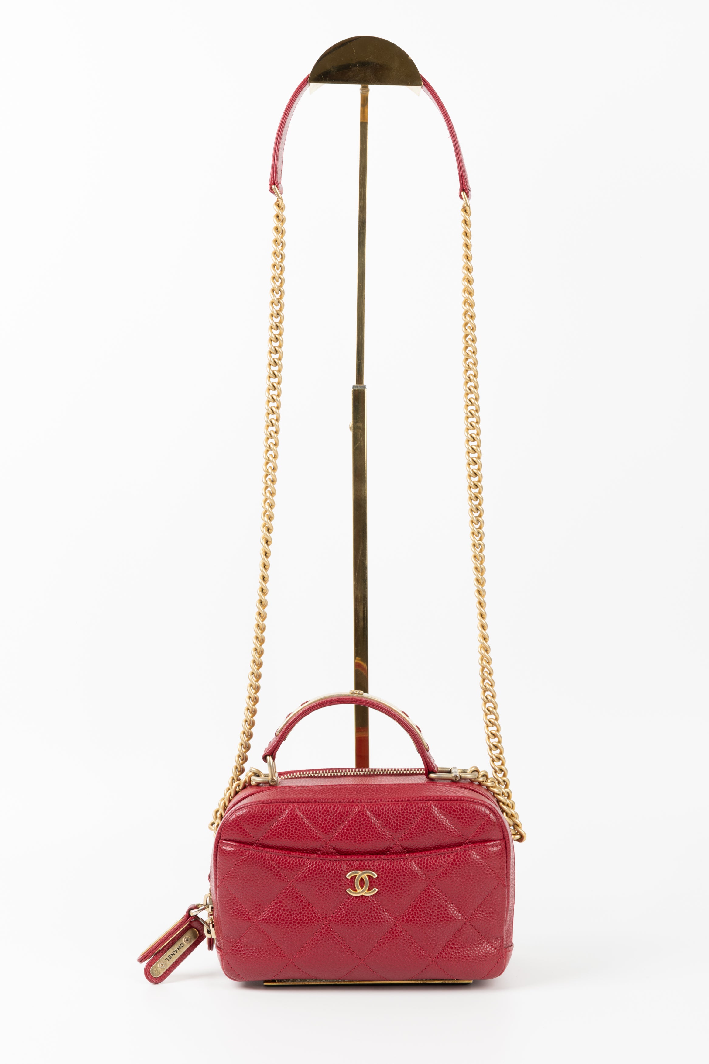 CHANEL CARRY AROUND ROSSA
