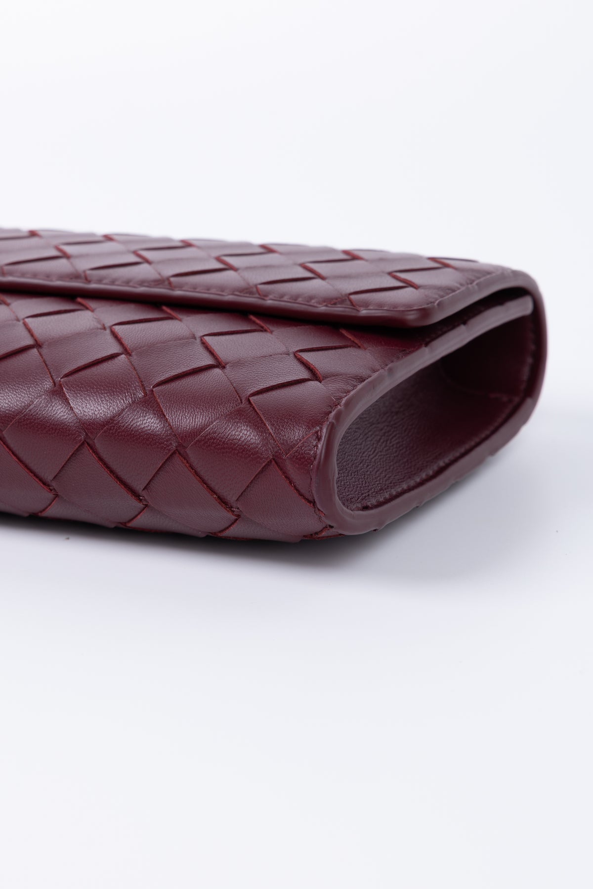 BOTTEGA VENETA ANDIAMO CLUTCH BAROLO