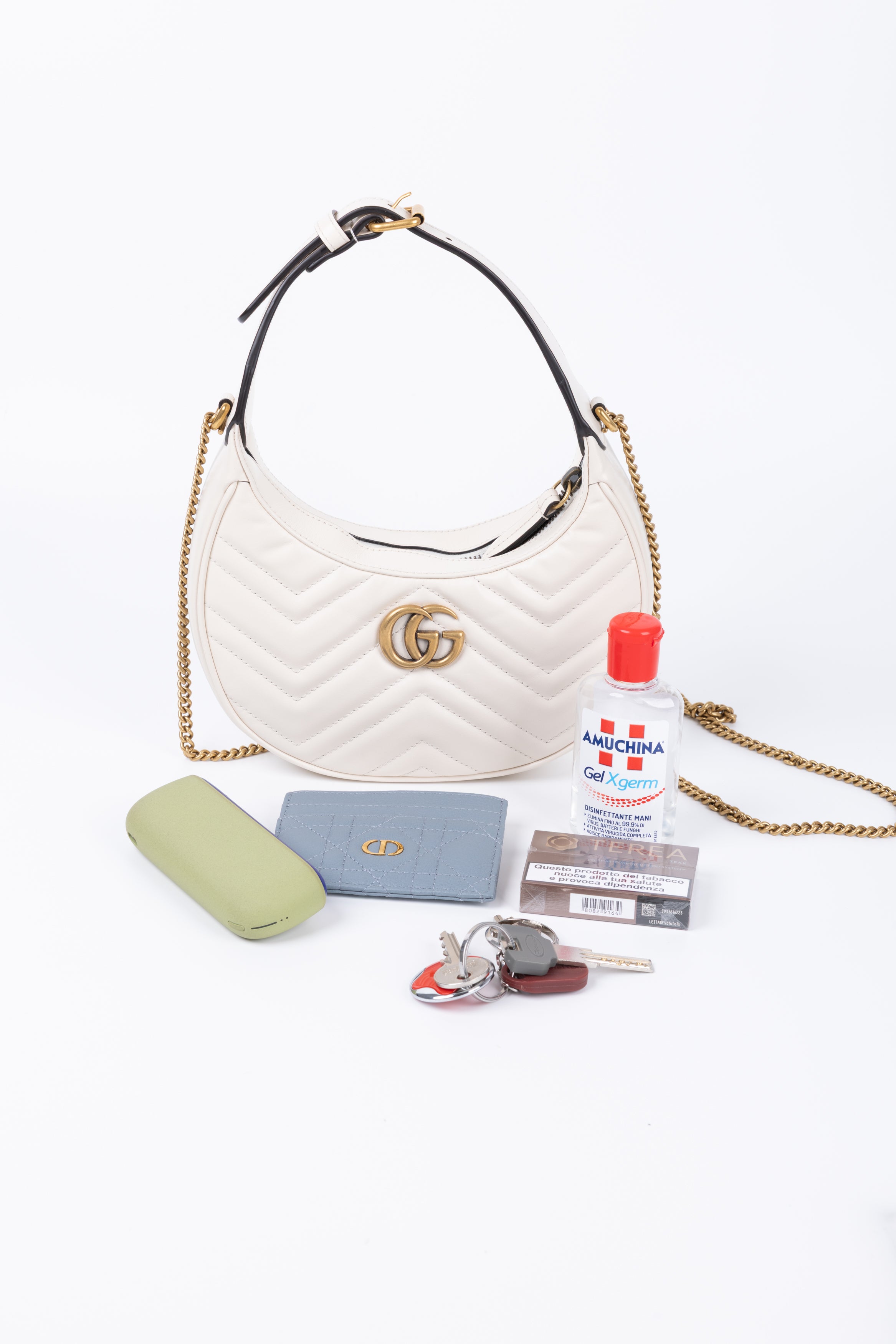 GUCCI MARMONT BIANCA A SPALLA