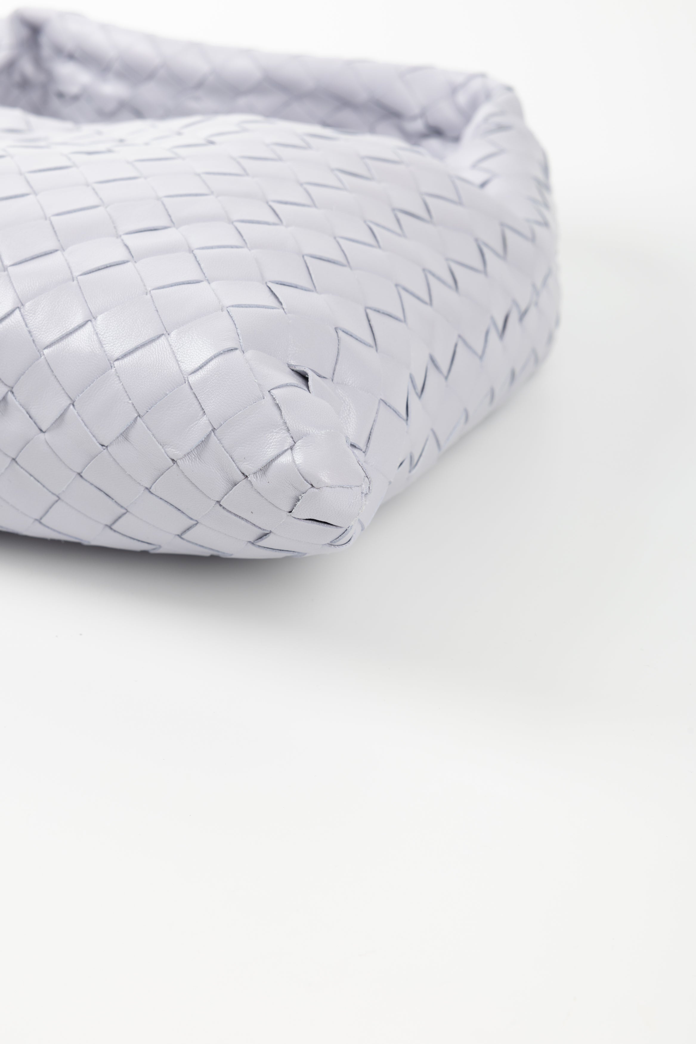 BOTTEGA VENETA HOP OSTRICA LILLA