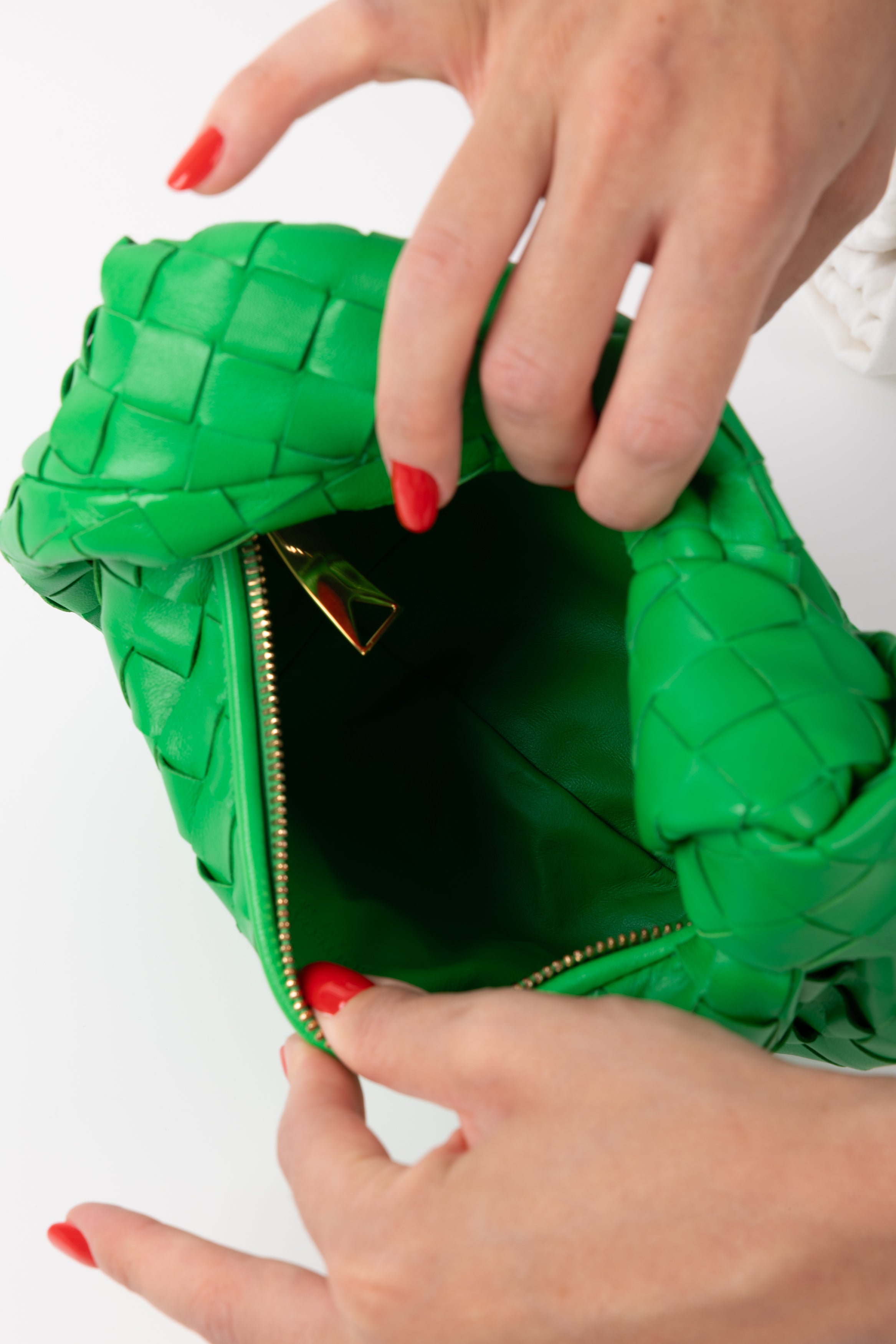 BOTTEGA VENETA MINI JODIE VERDE