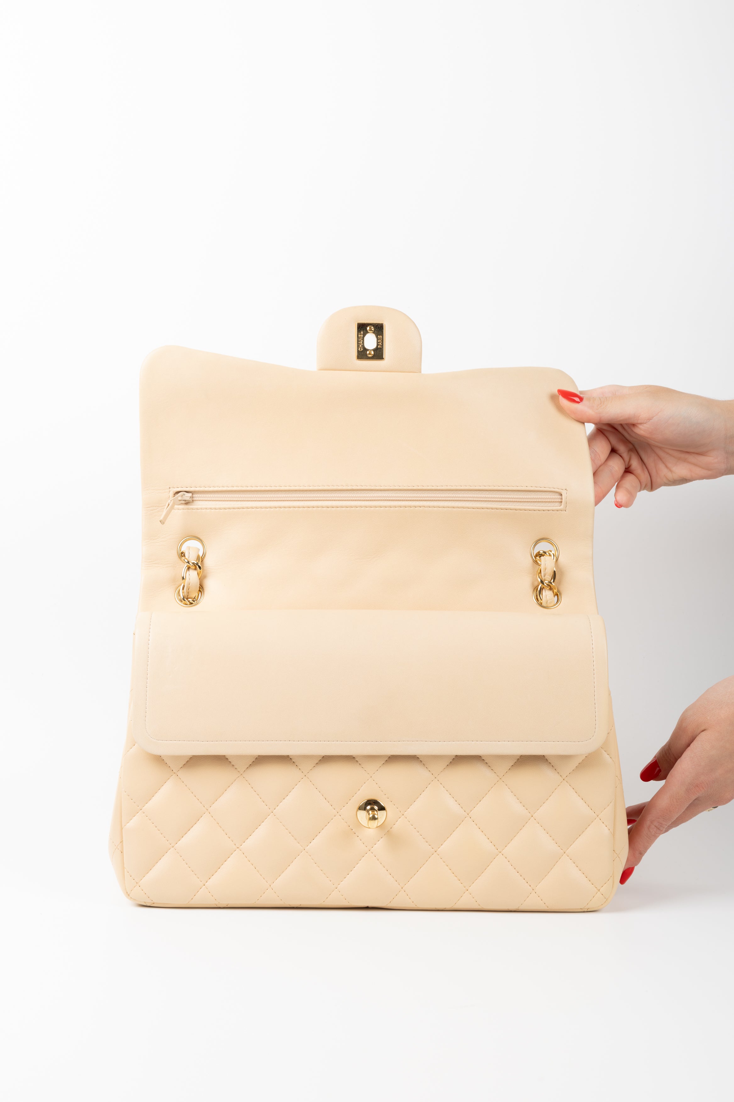 CHANEL JUMBO BEIGE