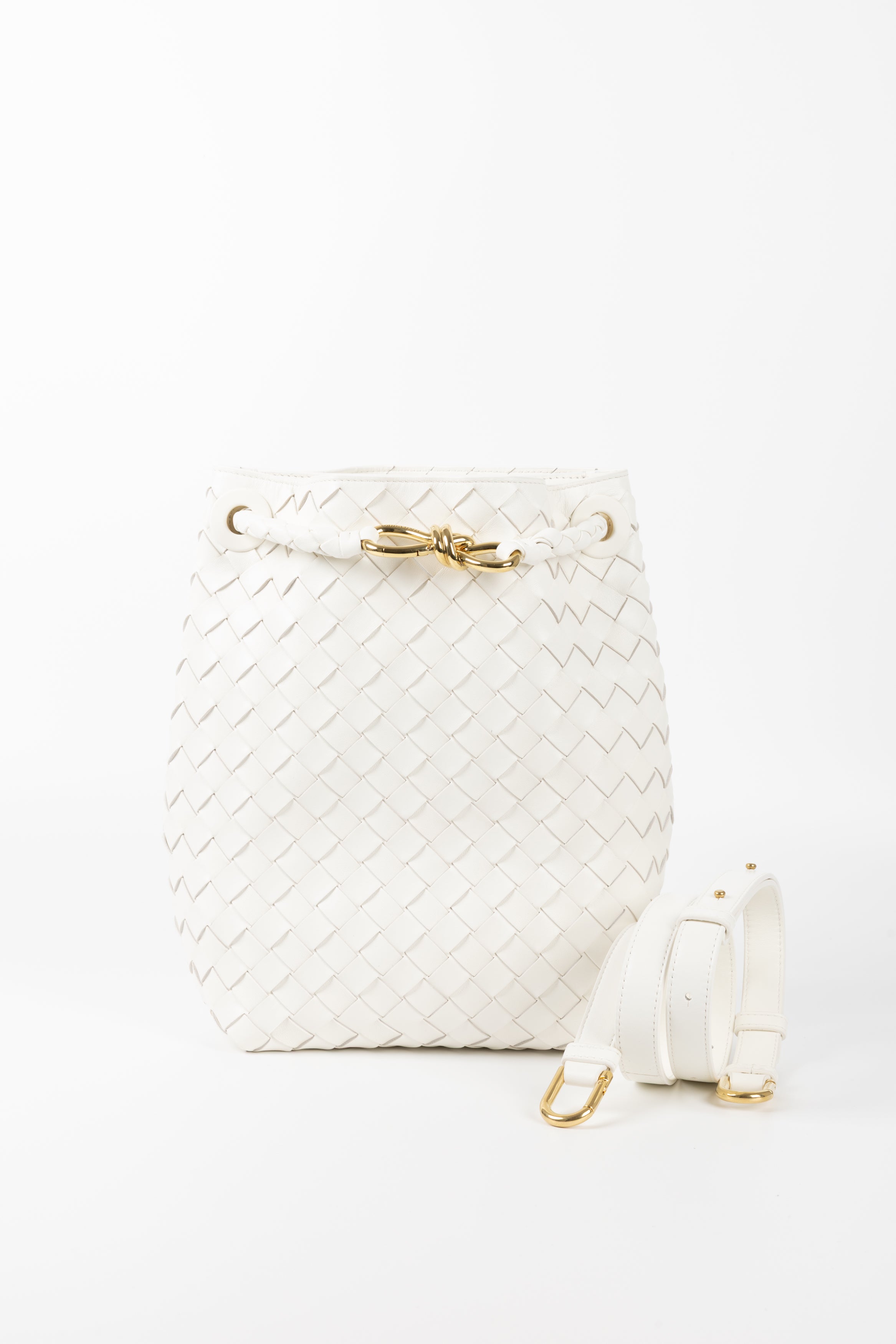 BOTTEGA VENETA ANDIAMO A SECCHIELLO BIANCO