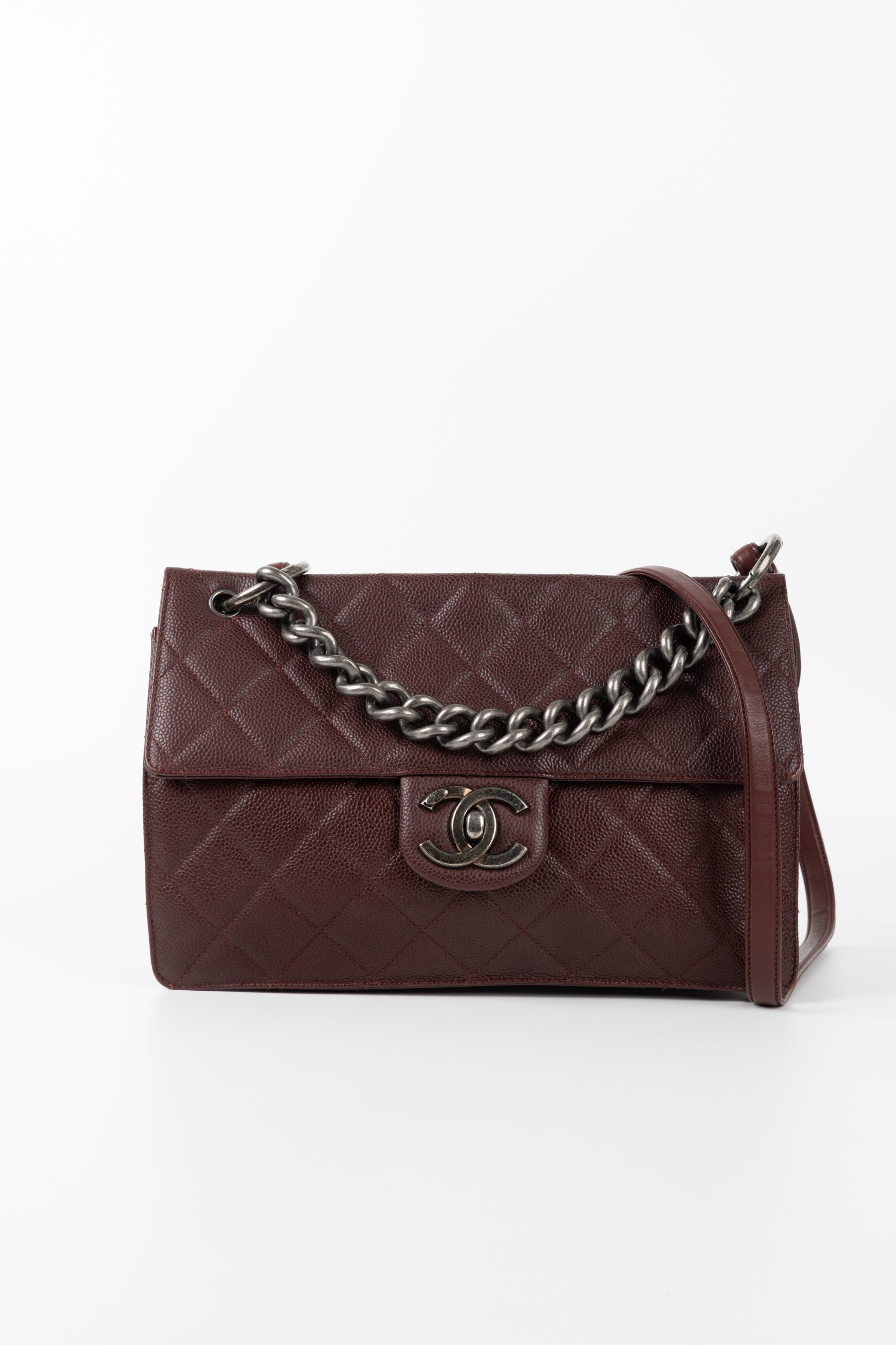CHANEL CLASSIQUE TIMELESS BORDEAUX