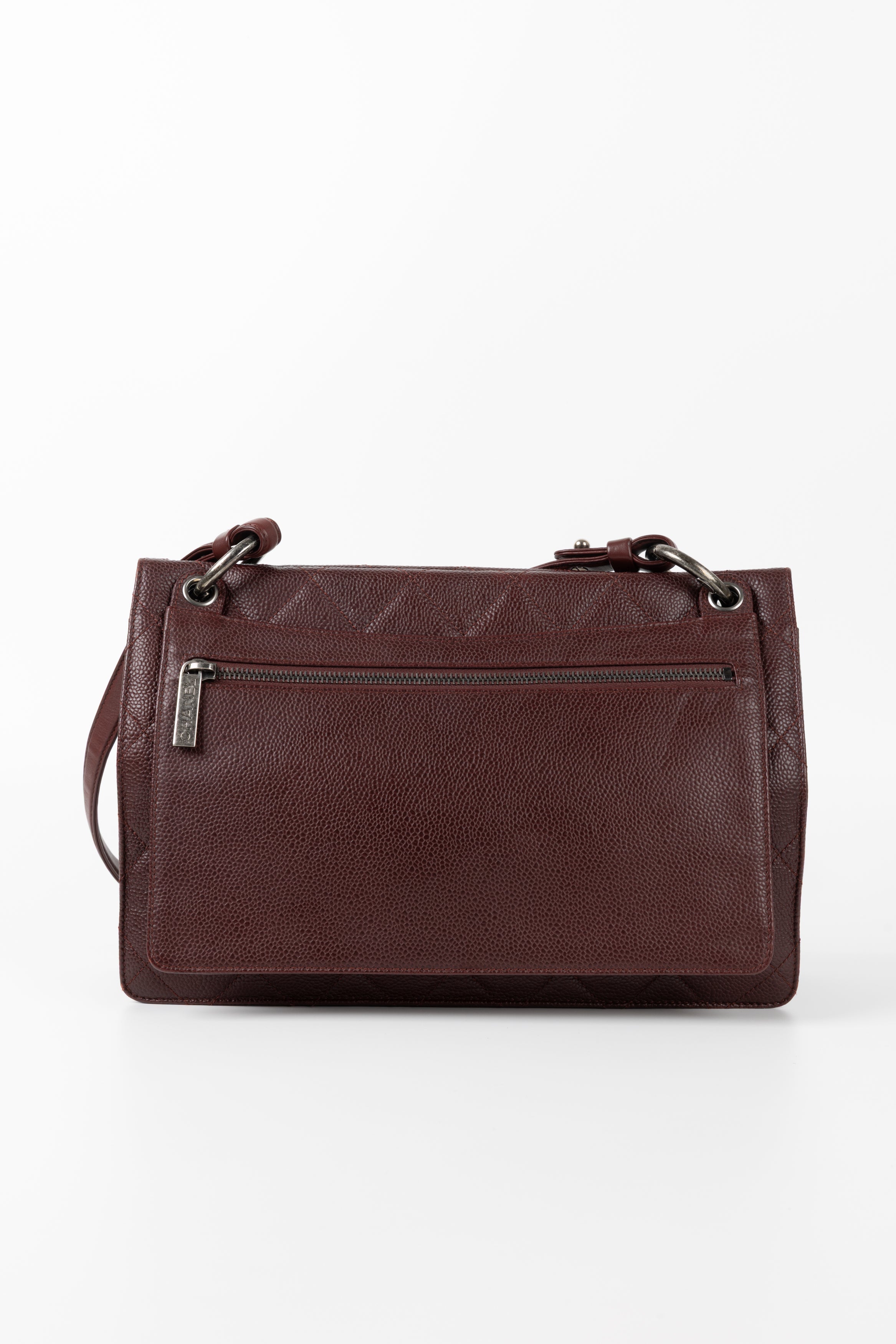 CHANEL CLASSIQUE TIMELESS BORDEAUX