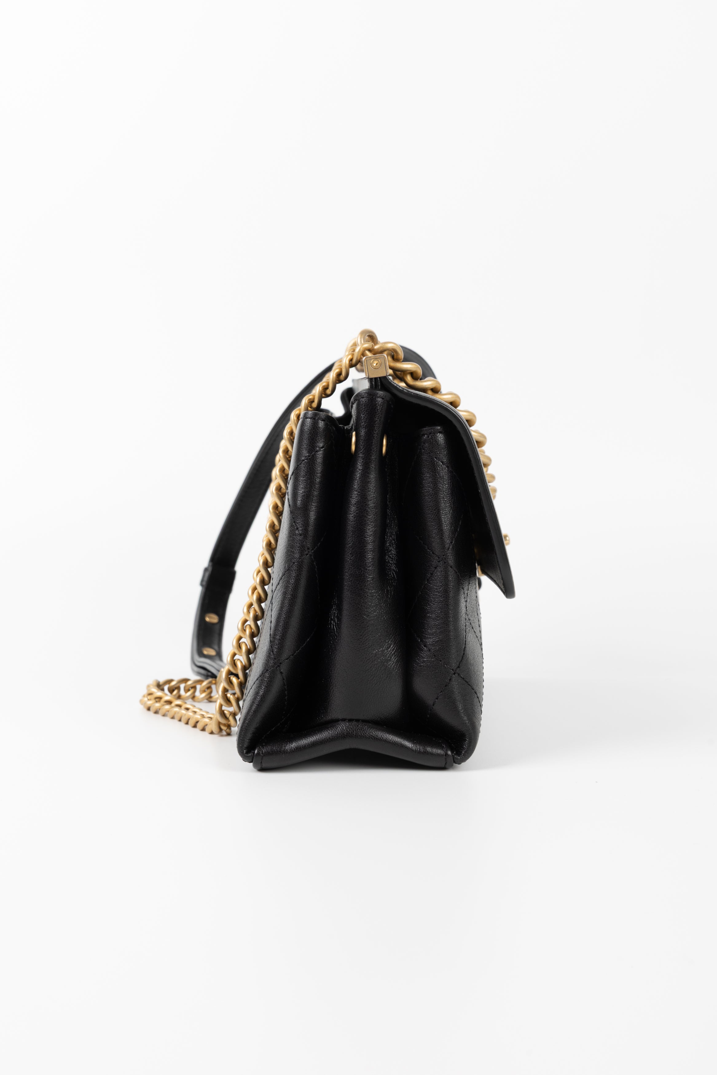 CHANEL COCO LUXE FLAP NERA
