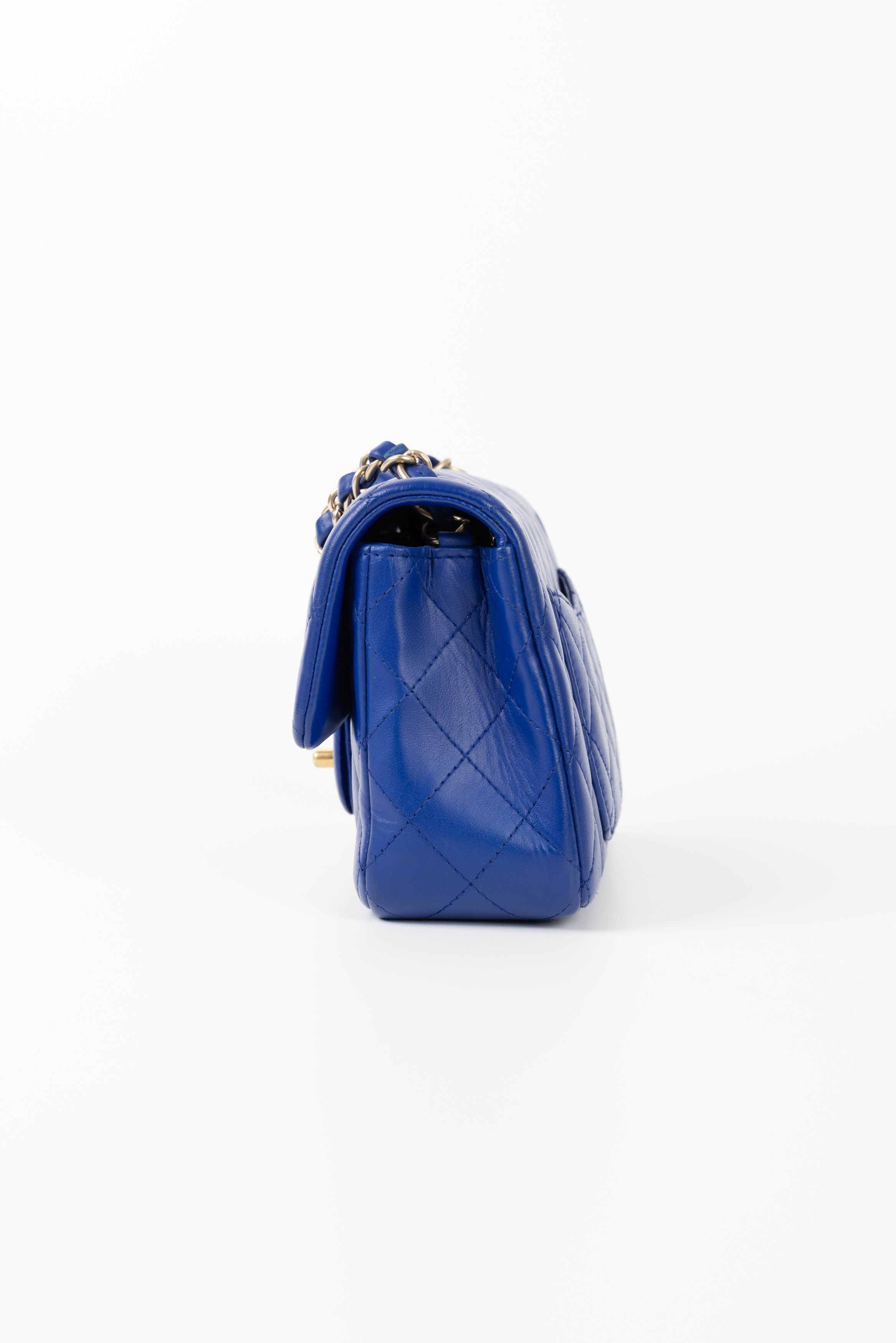 CHANEL RECTANGULAR BLU ELETTRICO