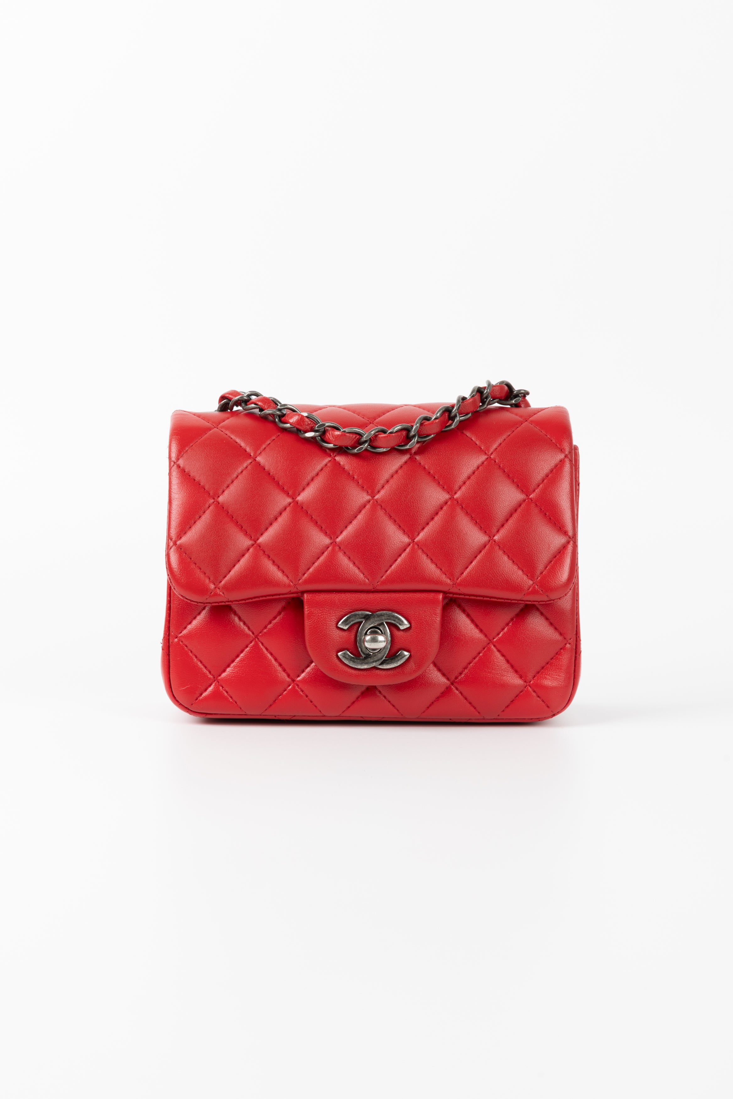 CHANEL MINI SQUARE ROSSA