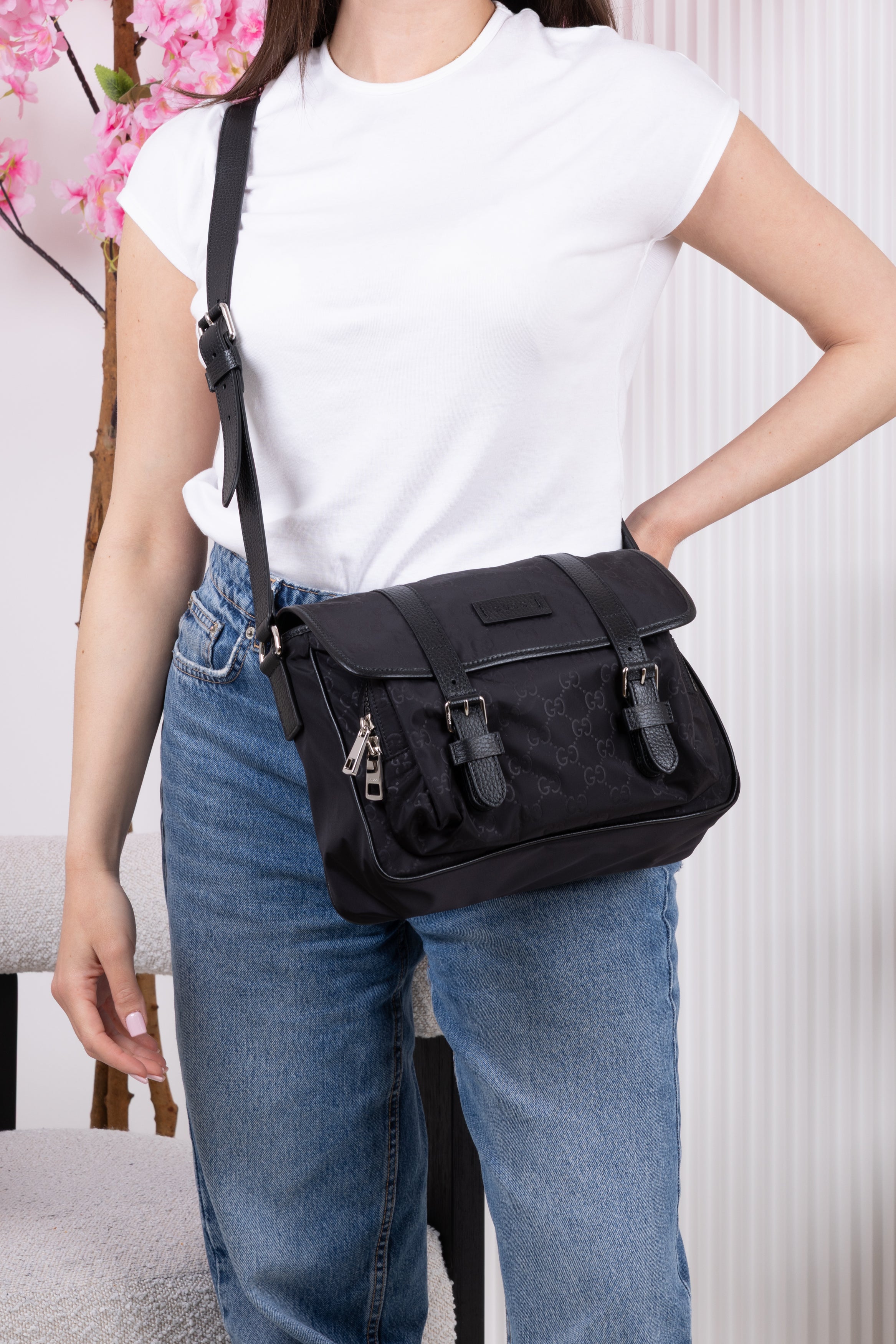 GUCCI A TRACOLLA IN NYLON