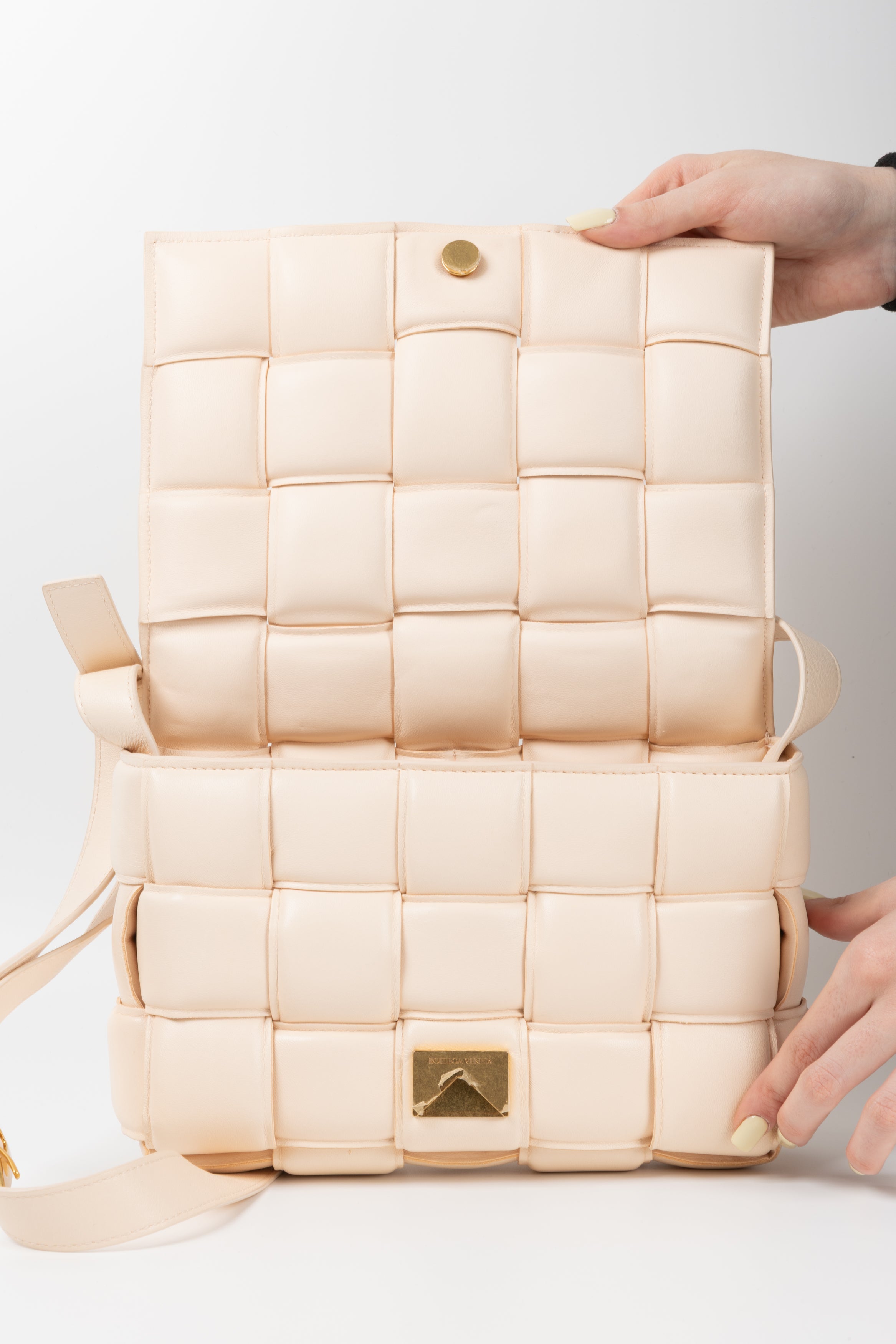 BOTTEGA VENETA PADDED ROSA PALLIDO