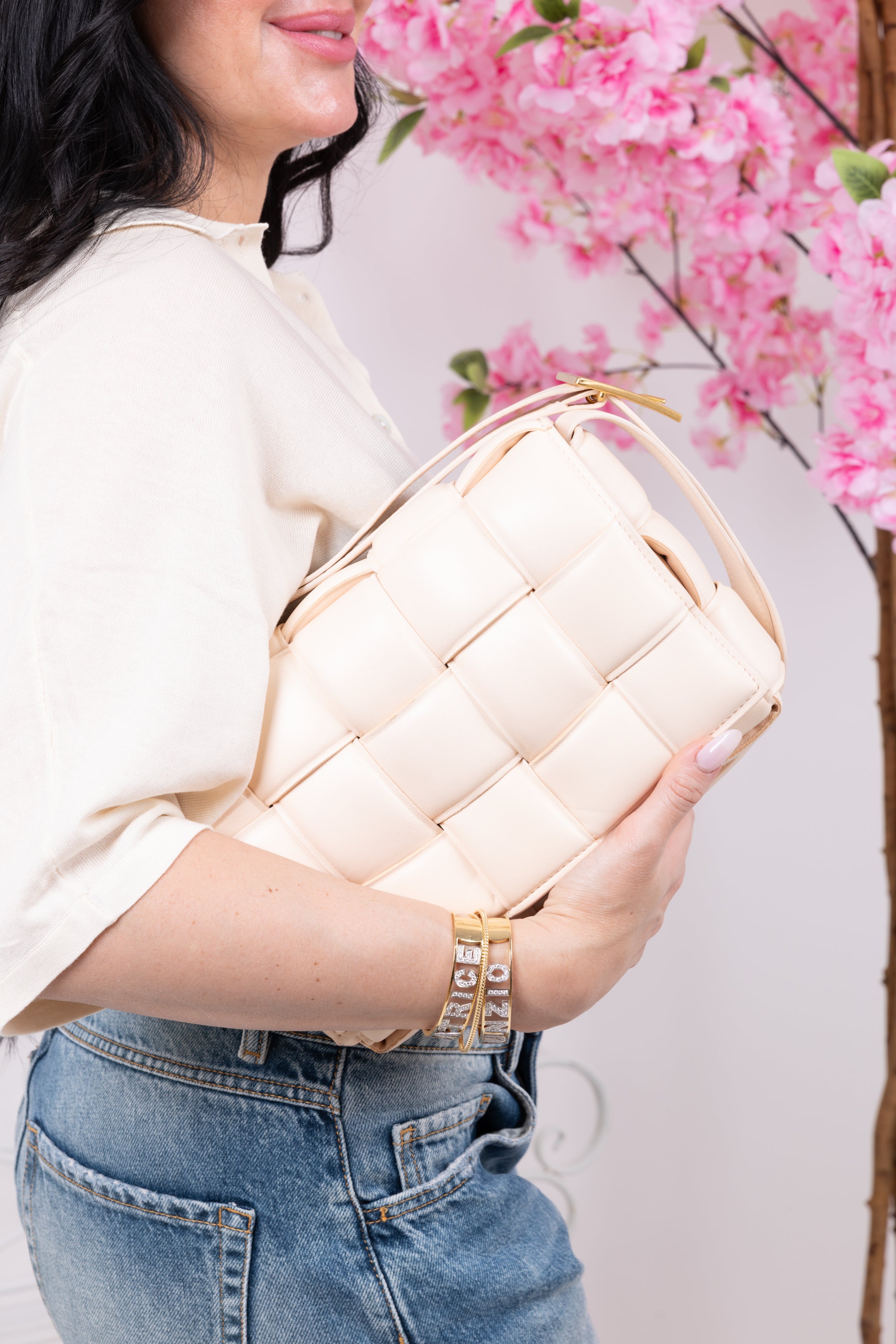 BOTTEGA VENETA PADDED ROSA PALLIDO