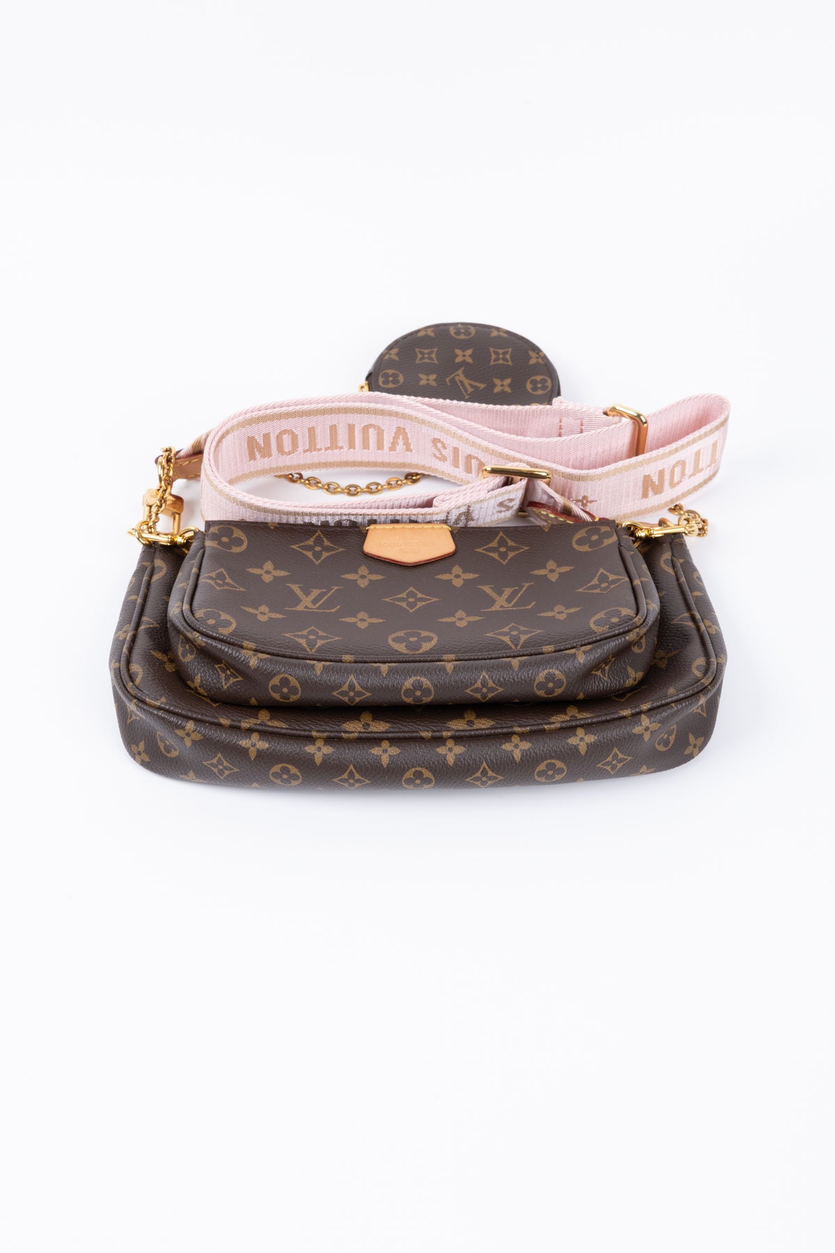 LOUIS VUITTON MULTI POCHETTE ROSA