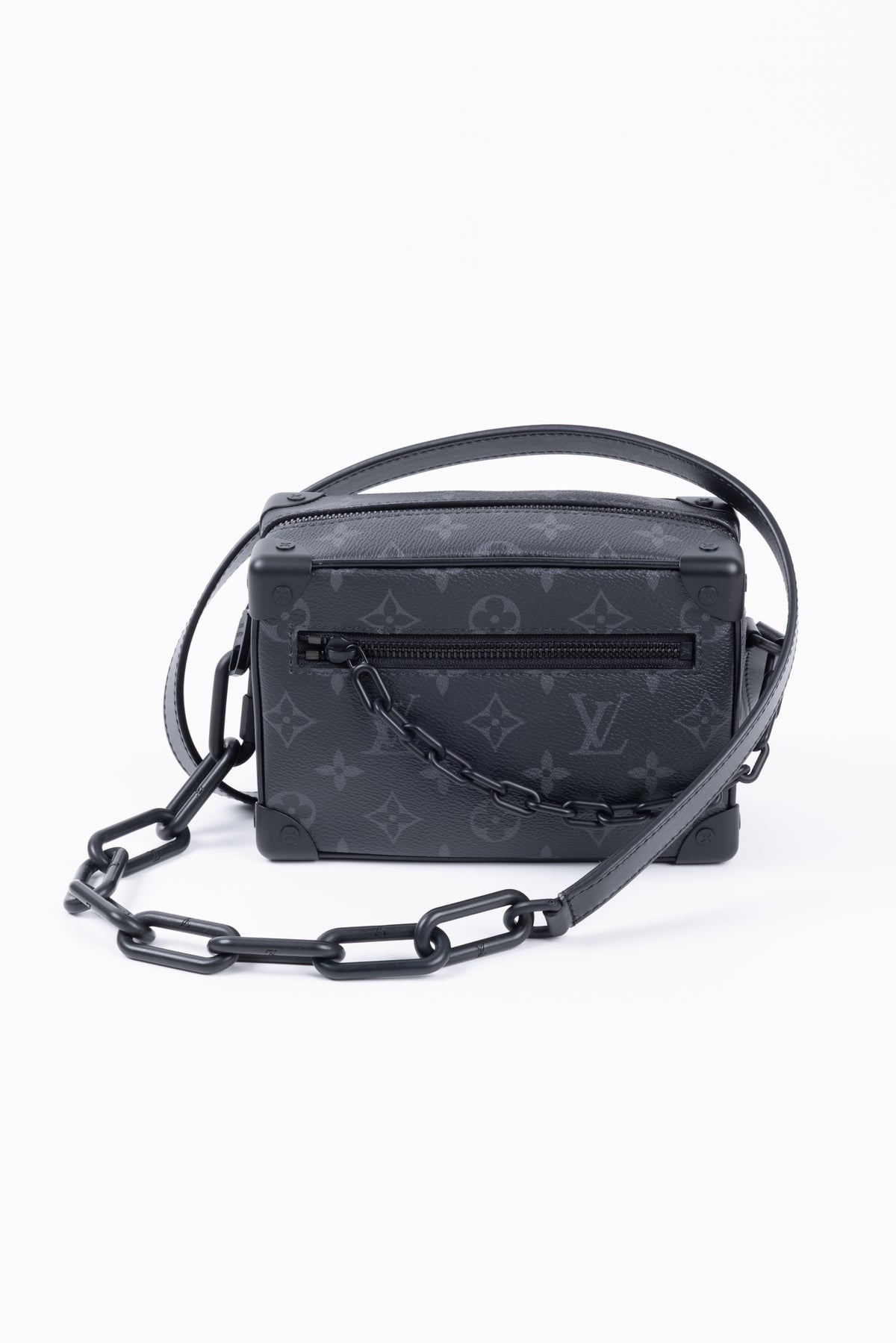 LOUIS VUITTON SIDE TRUNK MINI SOFT NERO