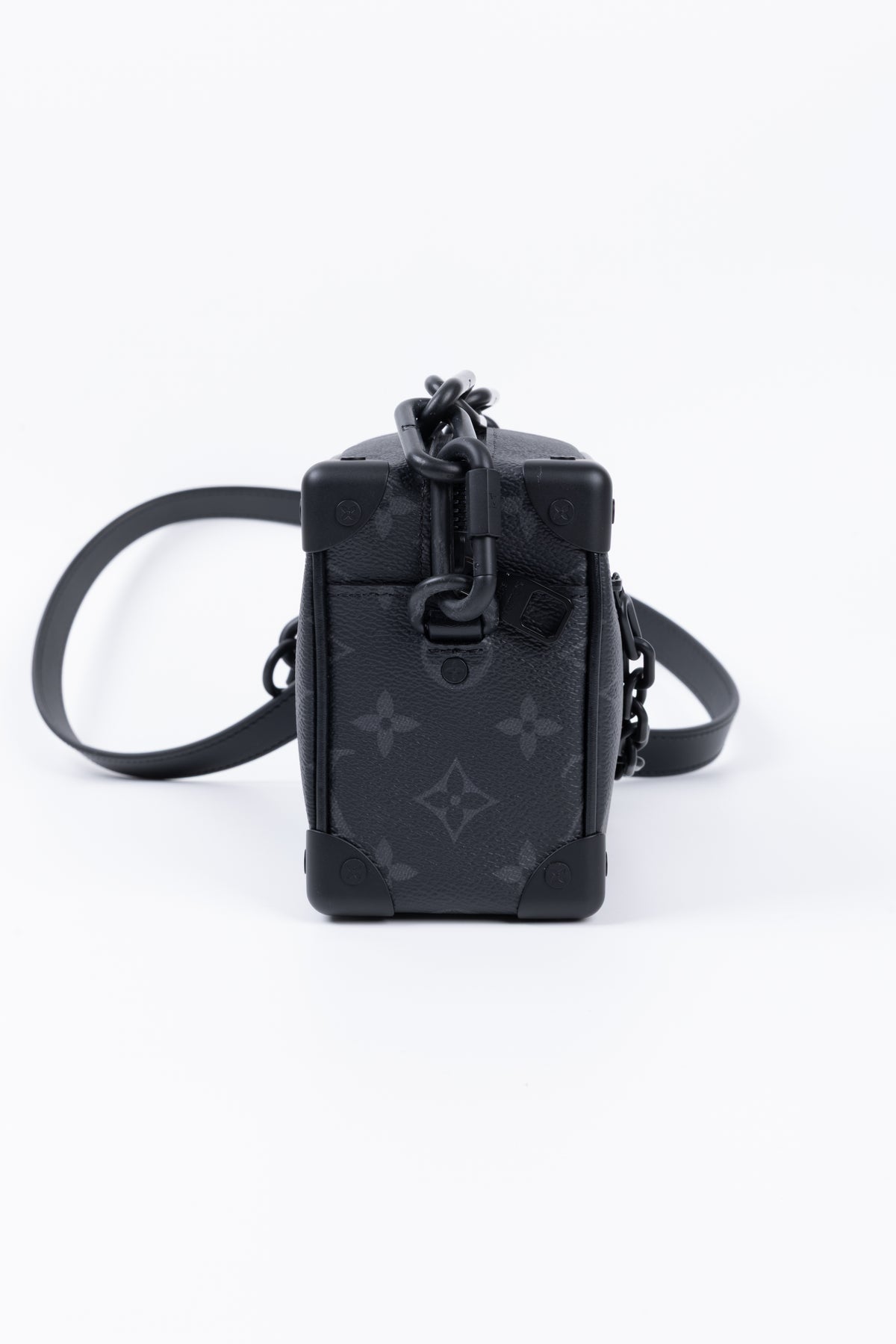 LOUIS VUITTON SIDE TRUNK MINI SOFT NERO