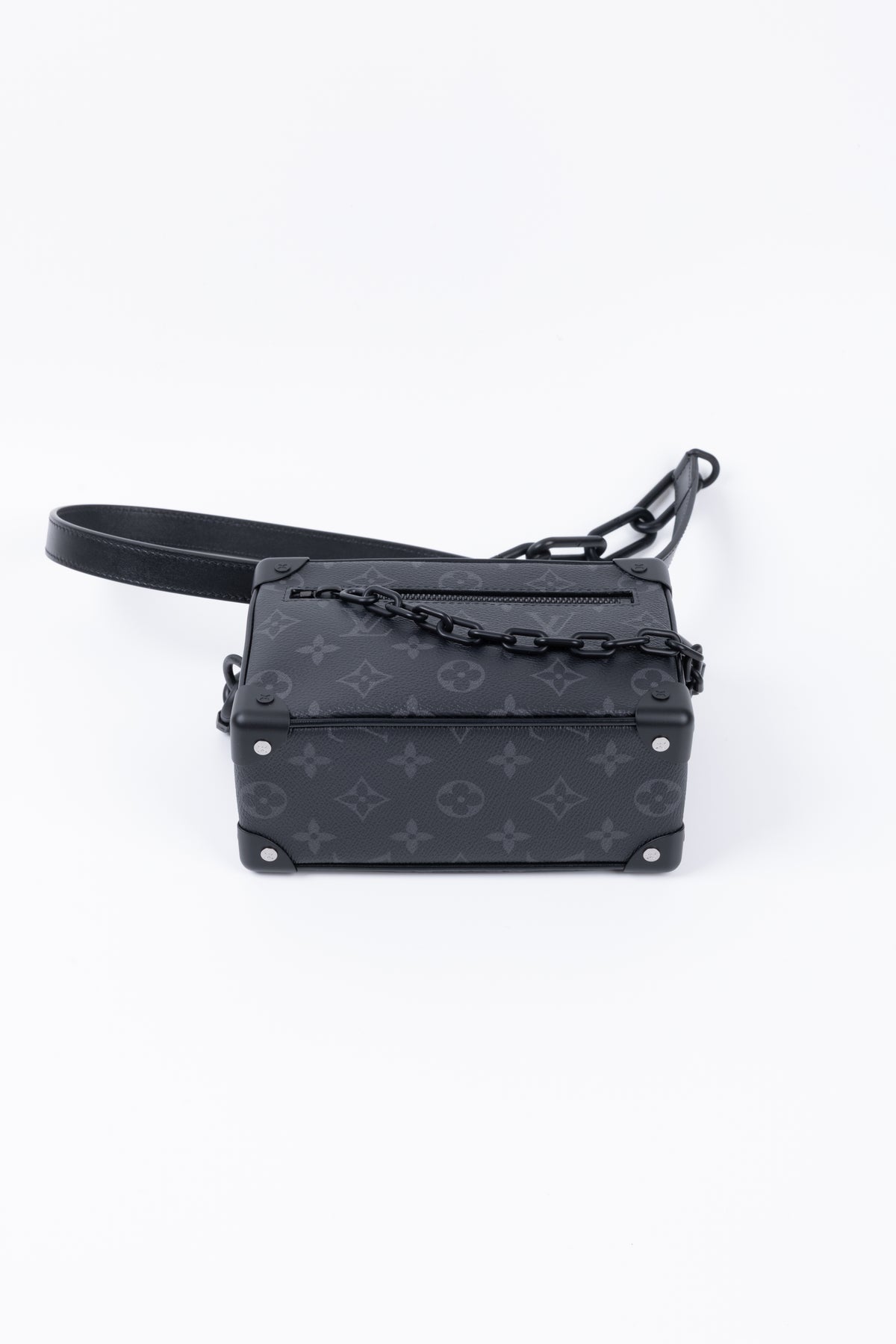 LOUIS VUITTON SIDE TRUNK MINI SOFT NERO