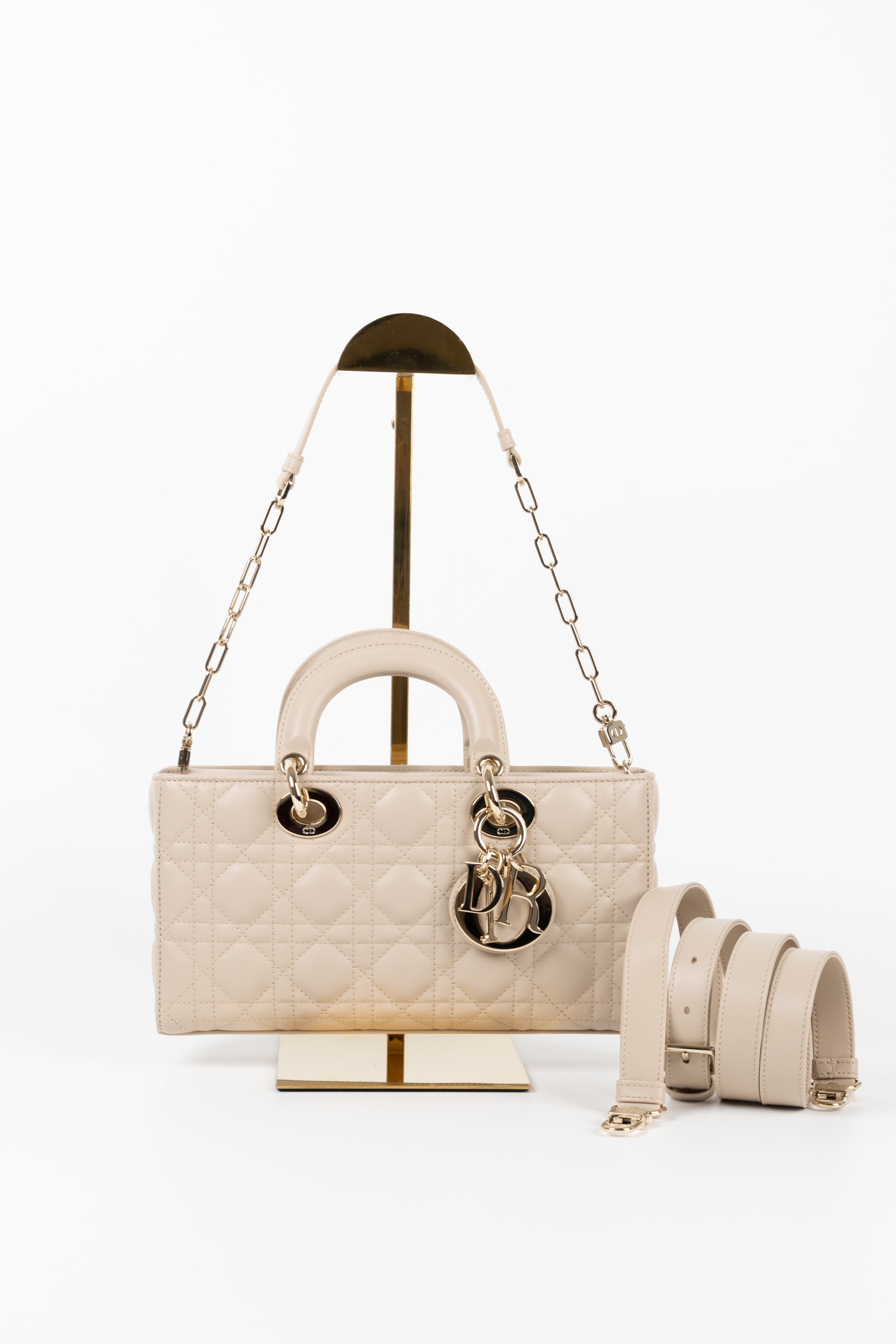 DIOR LADY D JOY BEIGE MEDIA
