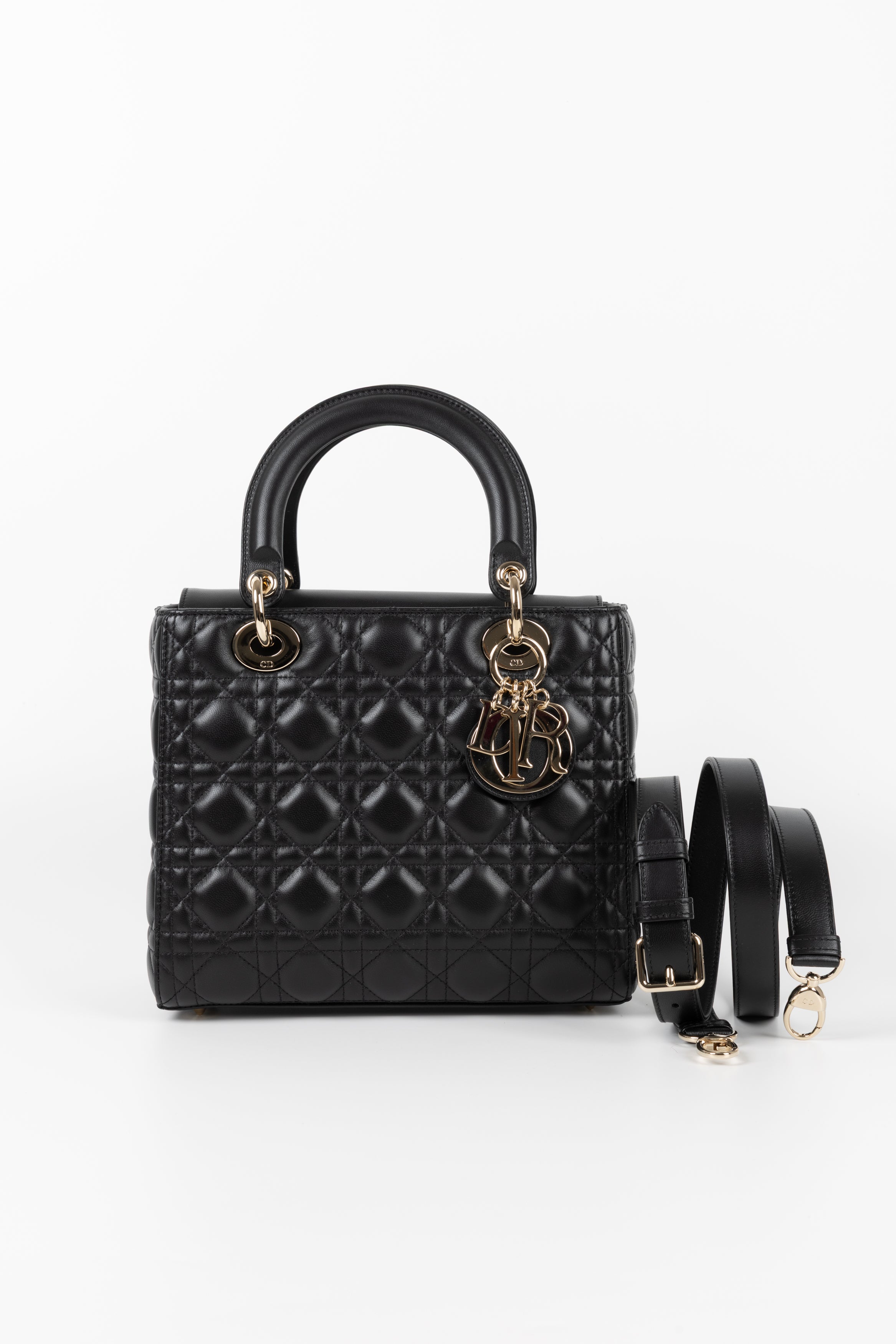 LADY DIOR MEDIA NERA