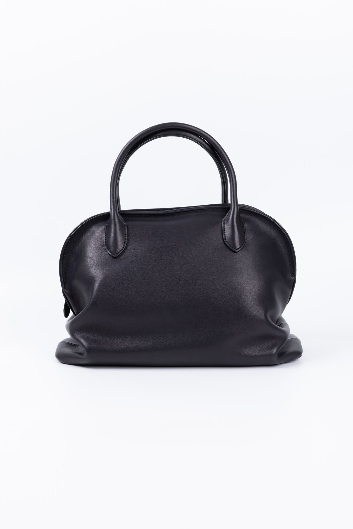 THE ROW 12 MEDIUM AGNES NERA IN PELLE