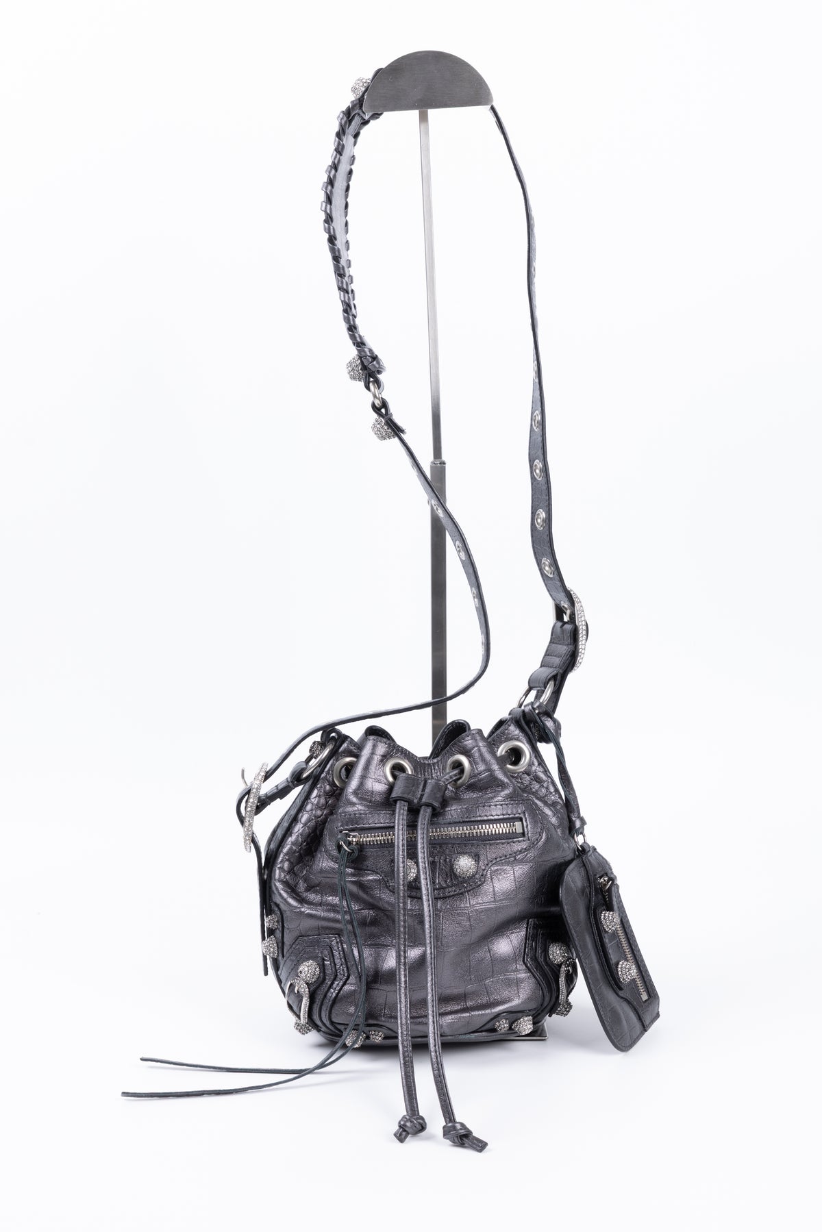 BALENCIAGA LE CAGOLE XS BUCKET BAG
