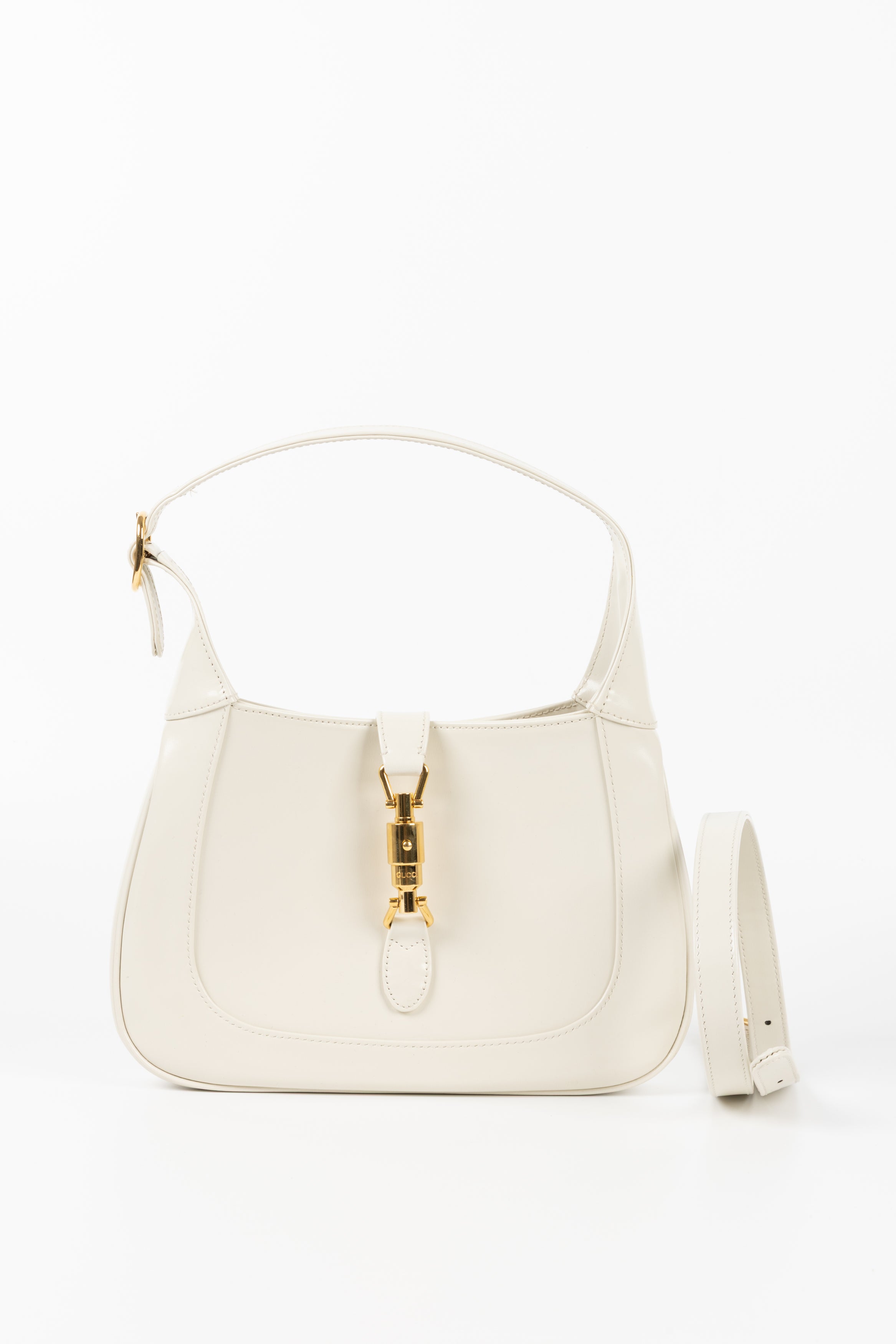 GUCCI JACKIE IN PELLE BIANCA