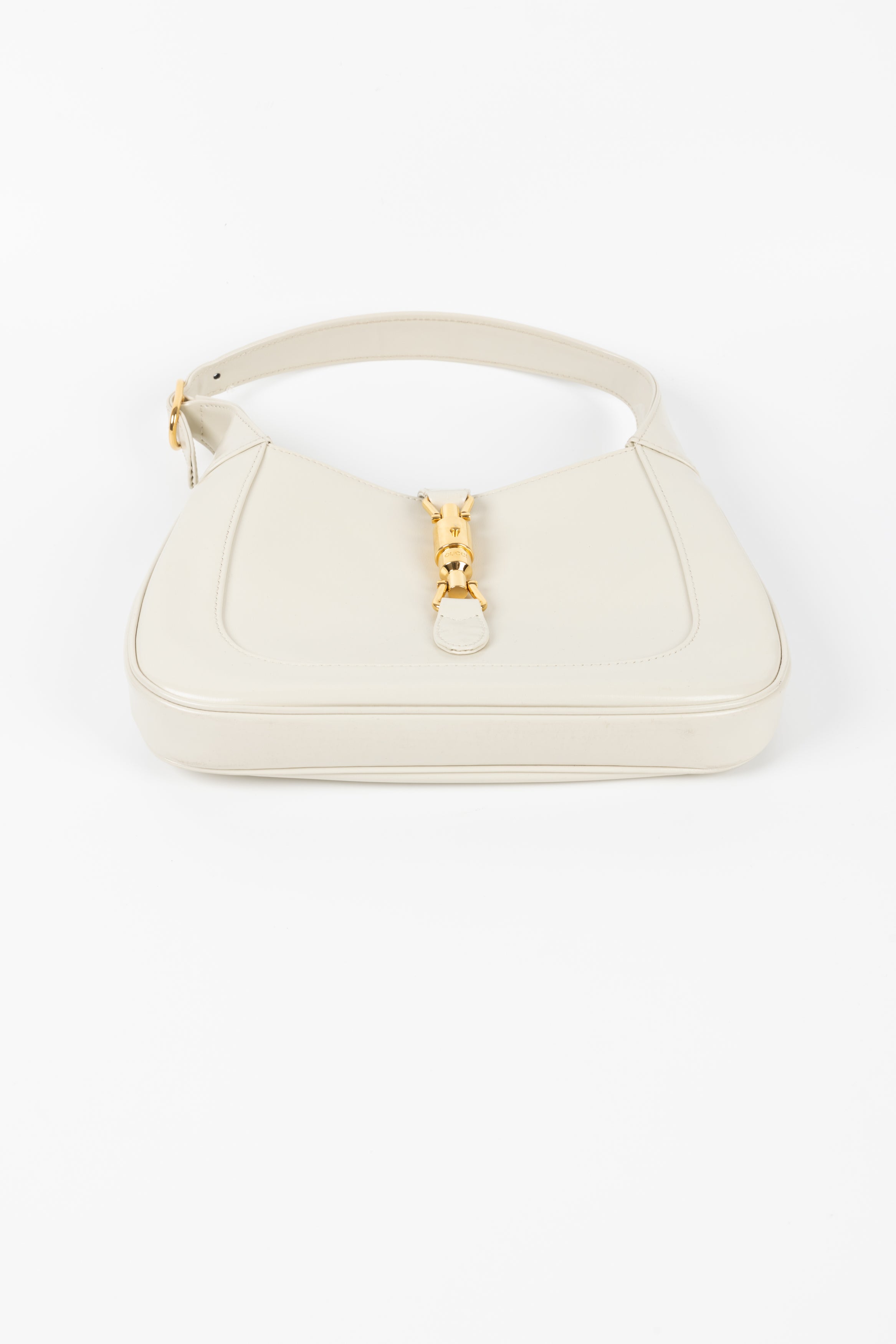 GUCCI JACKIE IN PELLE BIANCA