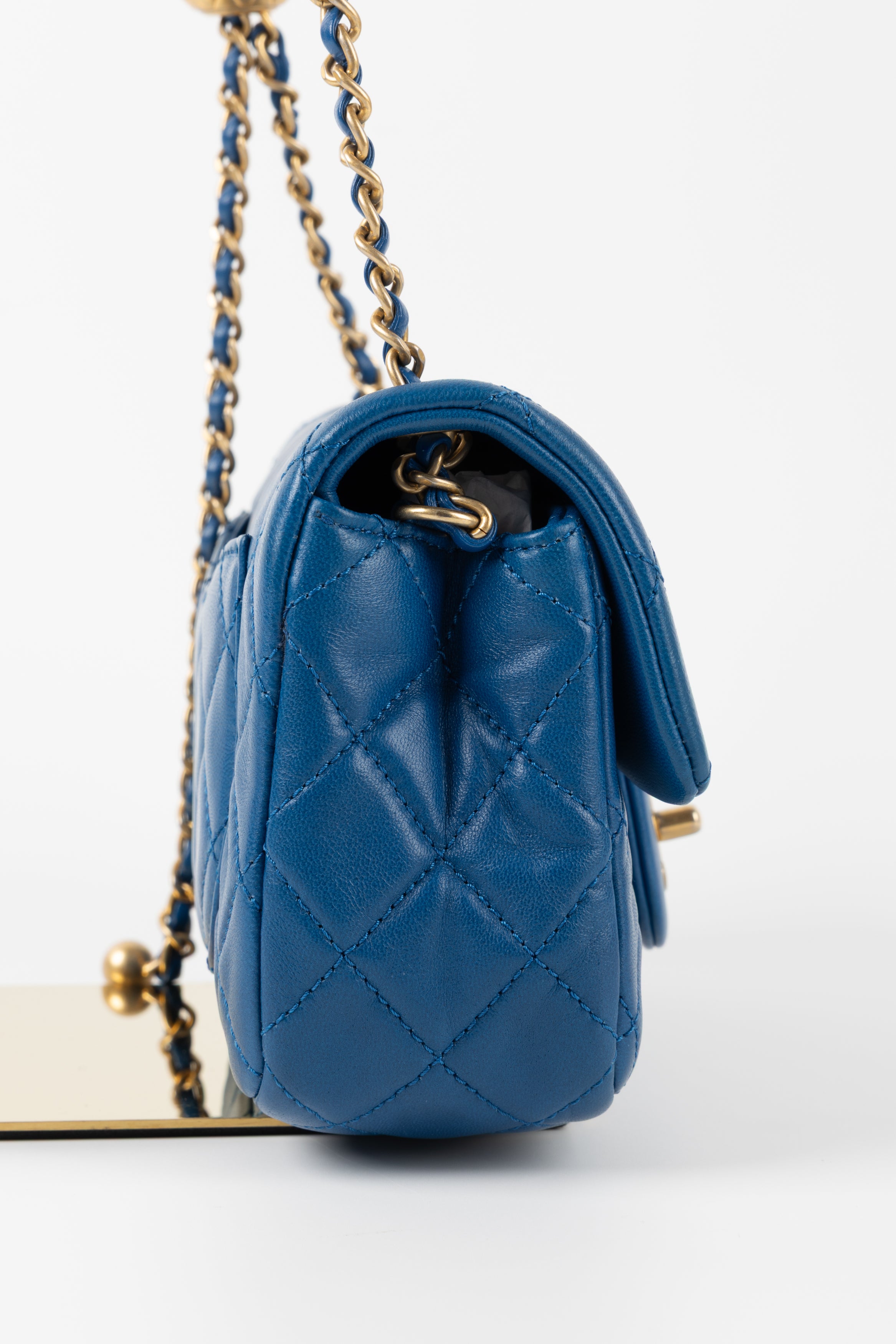 CHANEL RECTANGULAR BLU SFERA