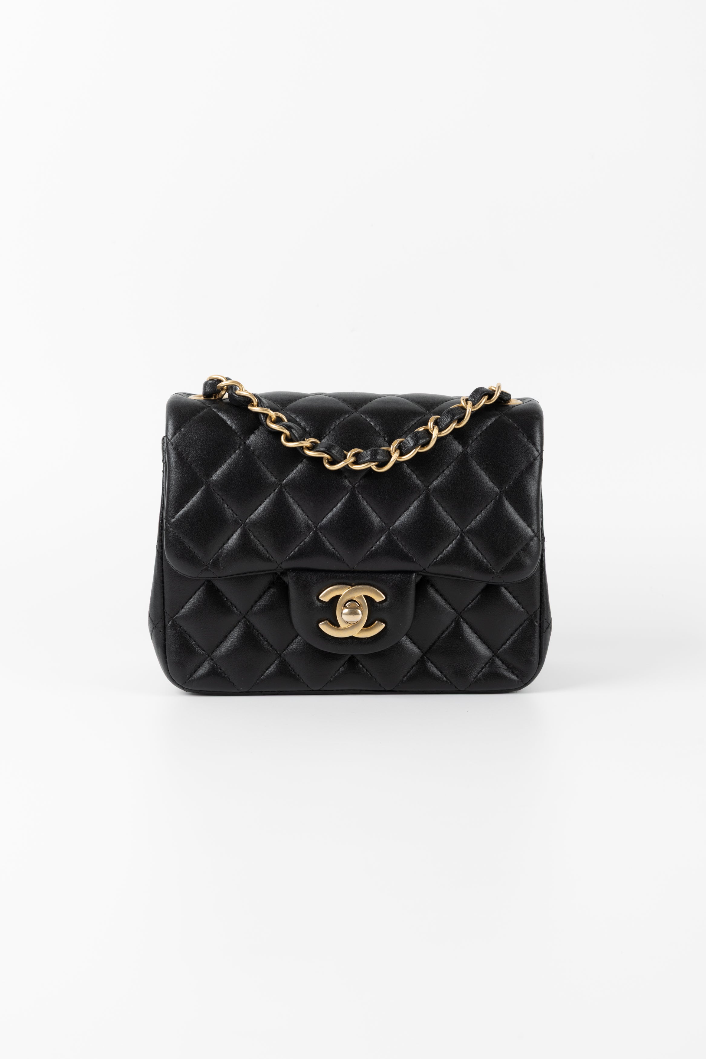 CHANEL MINI SQUARE NERA