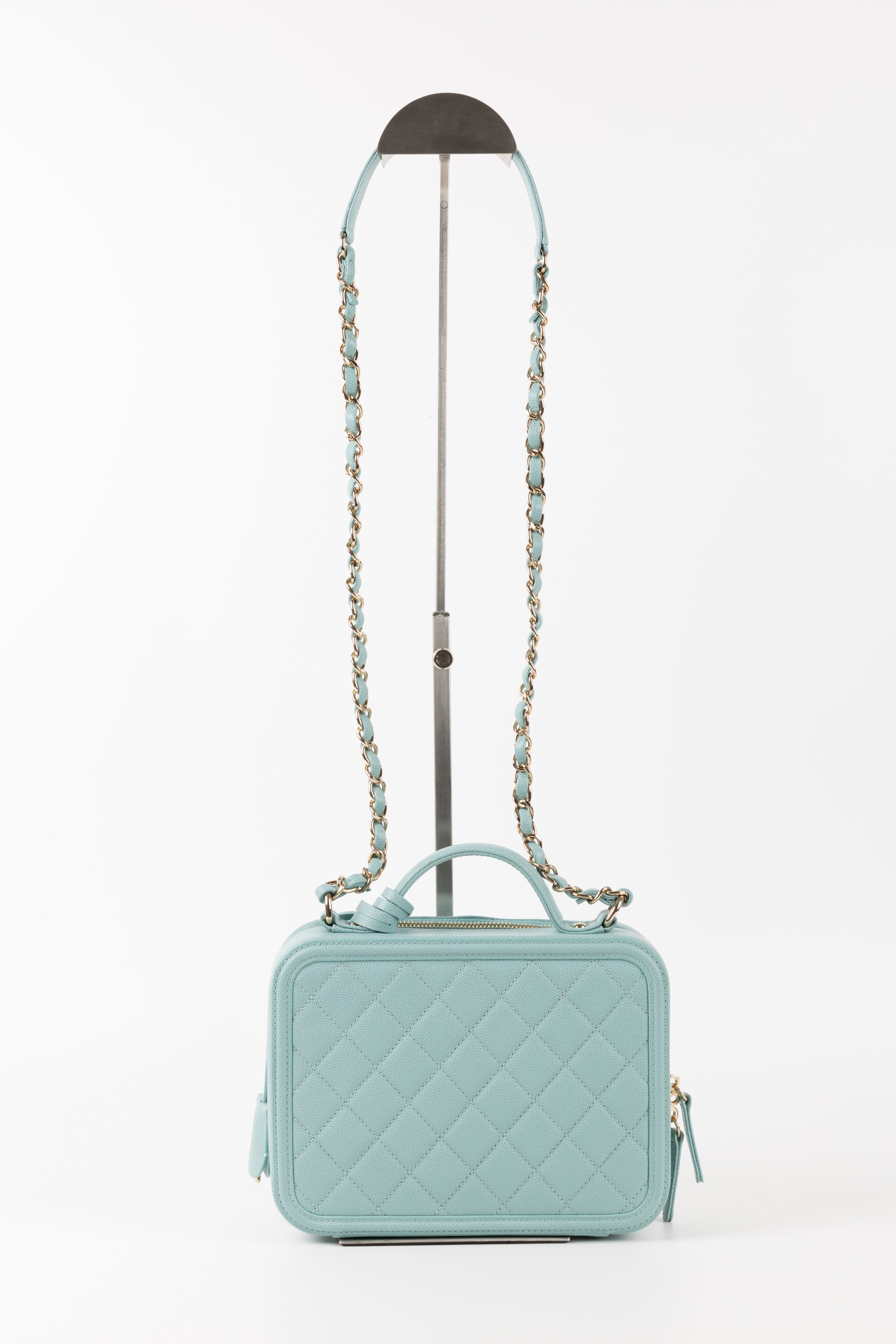 CHANEL VANITY TURCHESE