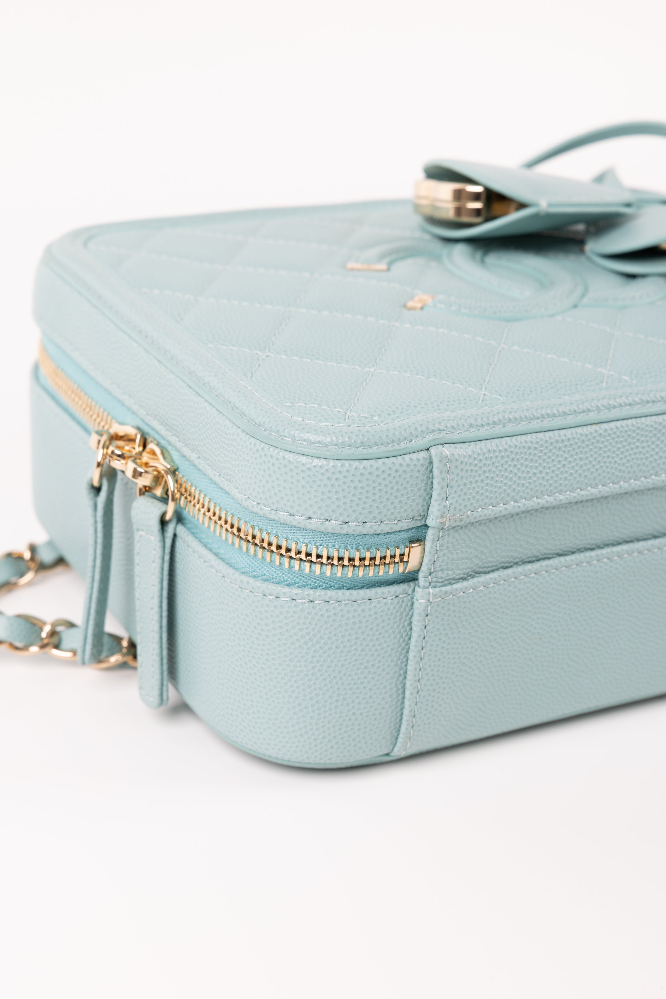 CHANEL VANITY TURCHESE