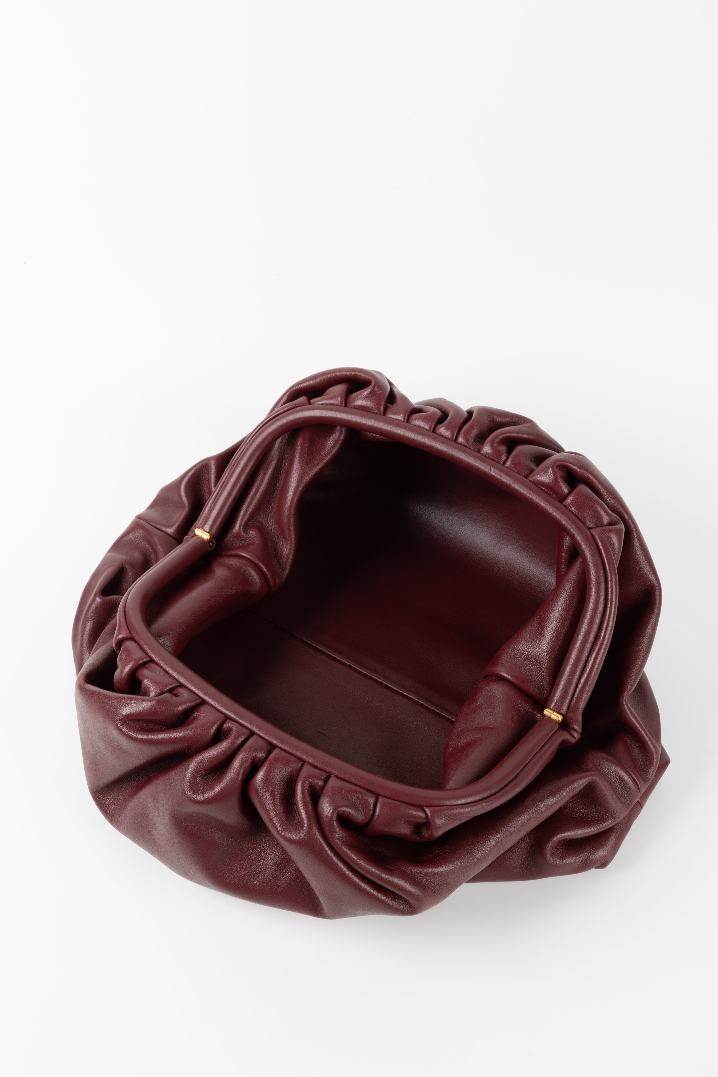 Bottega Veneta Clutch Pouch Bordeaux