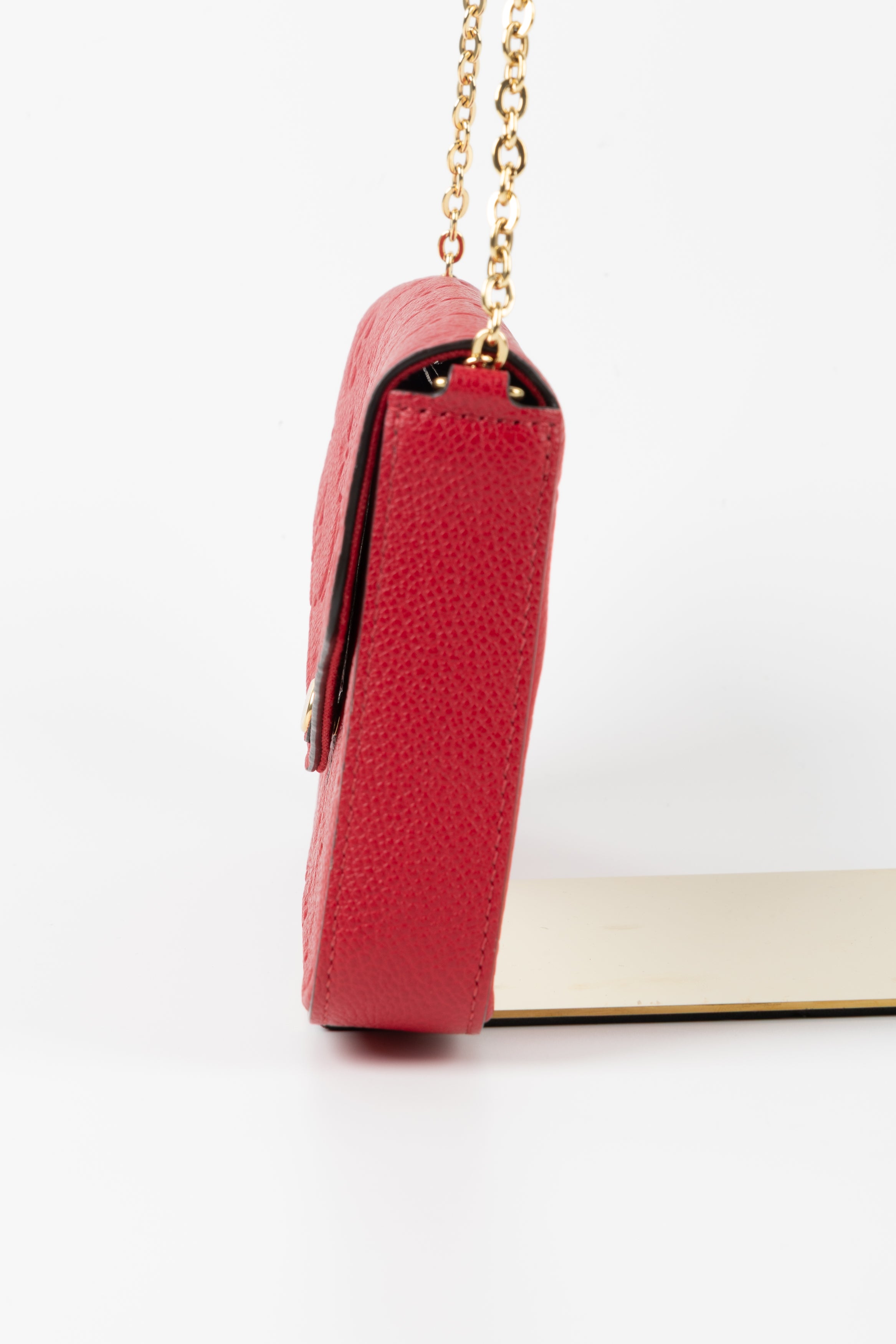 LOUIS VUITTON FELICIE ROSSA