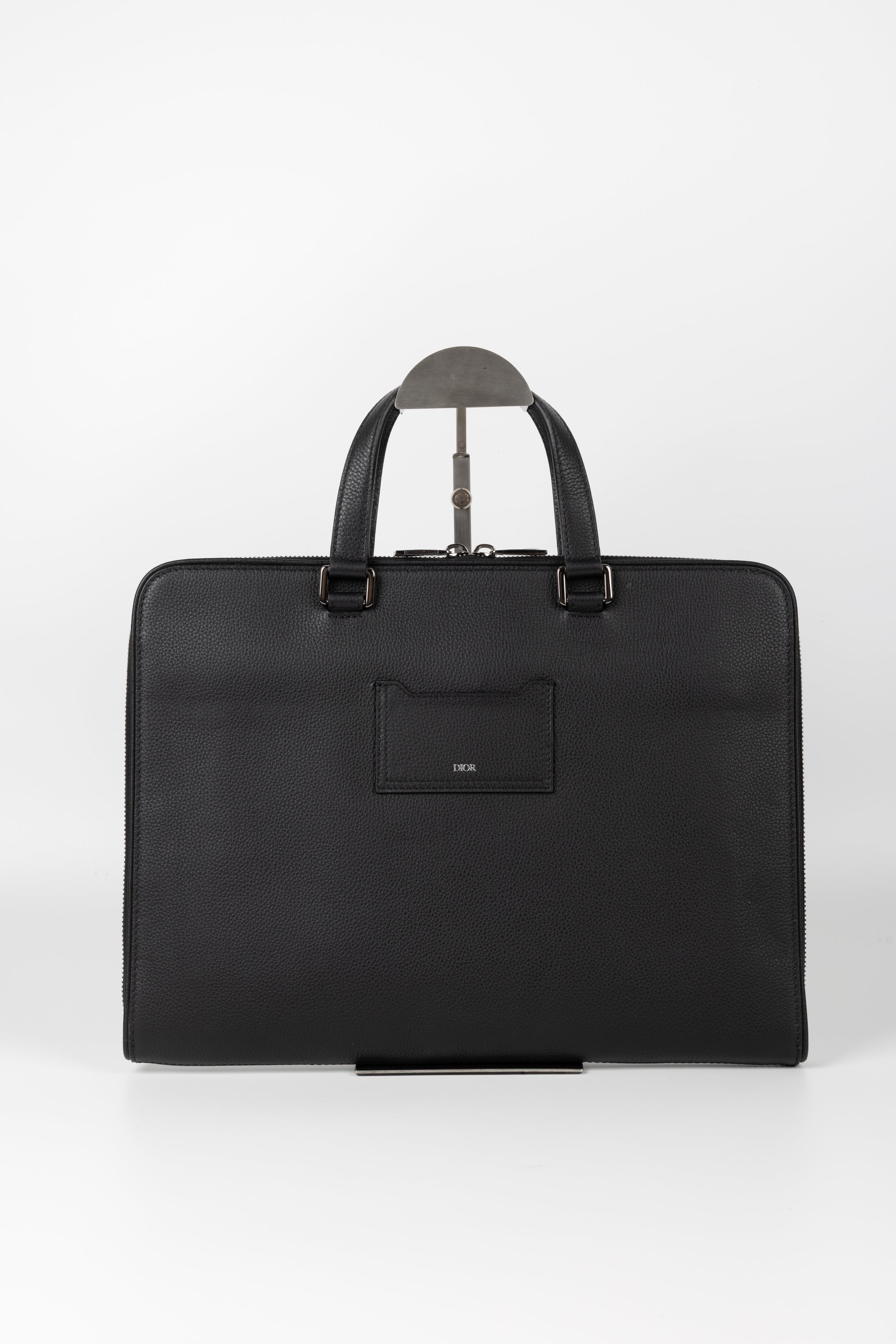 DIOR BRIEFCASE IN PELLE NERA