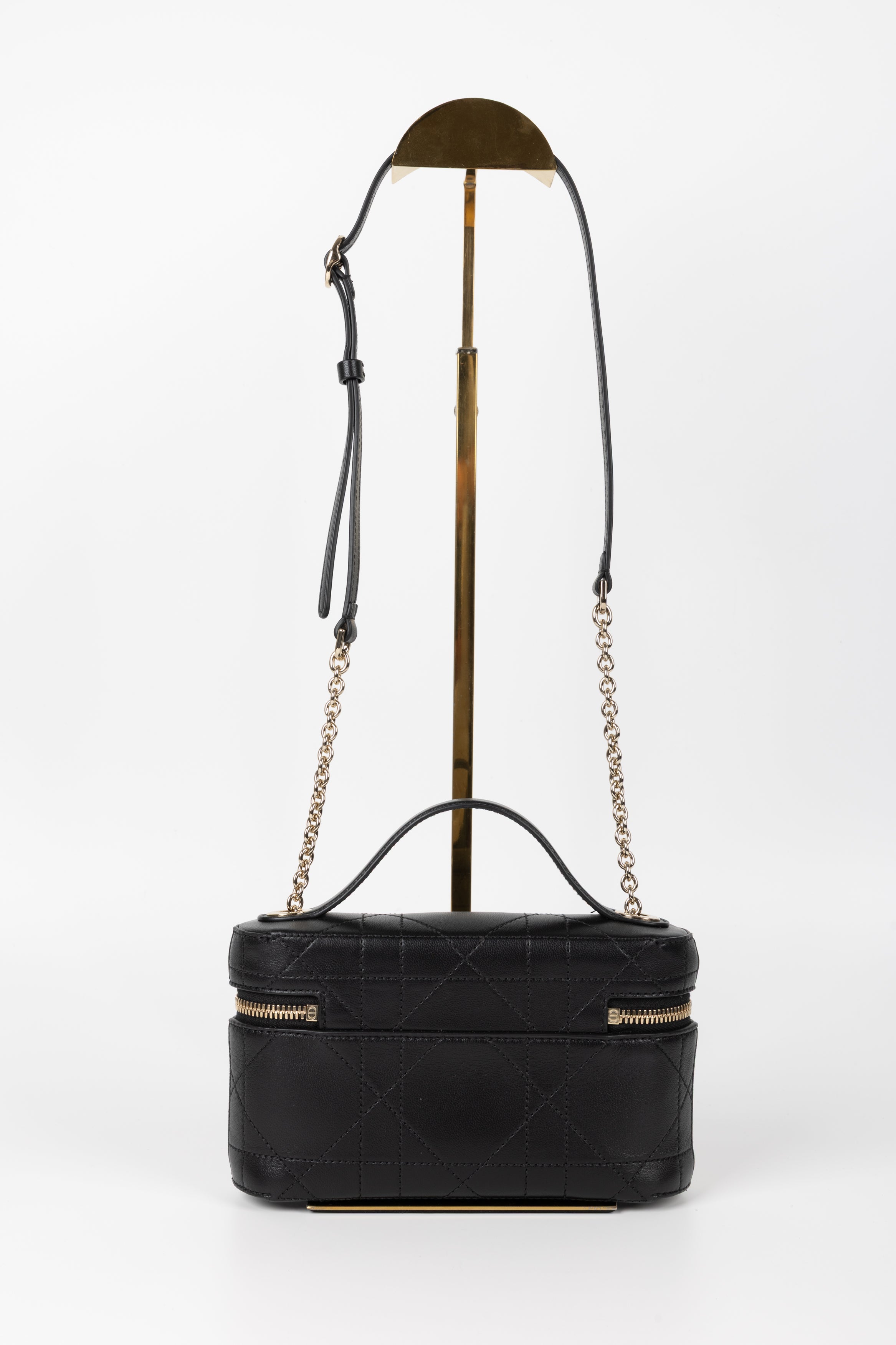 DIOR MINI BORSA TRIANON SOFT VANITY NERA