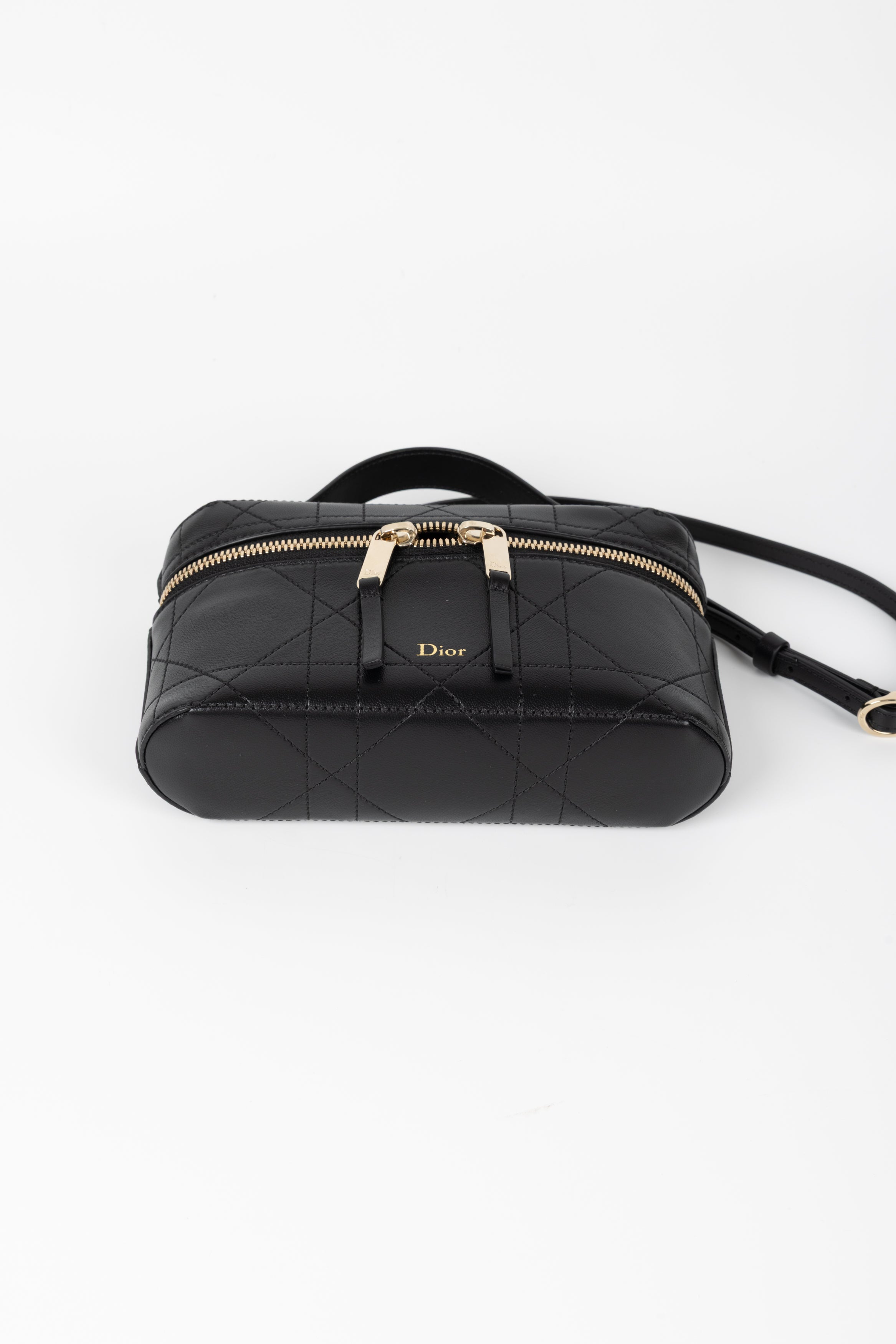 DIOR MINI BORSA TRIANON SOFT VANITY NERA