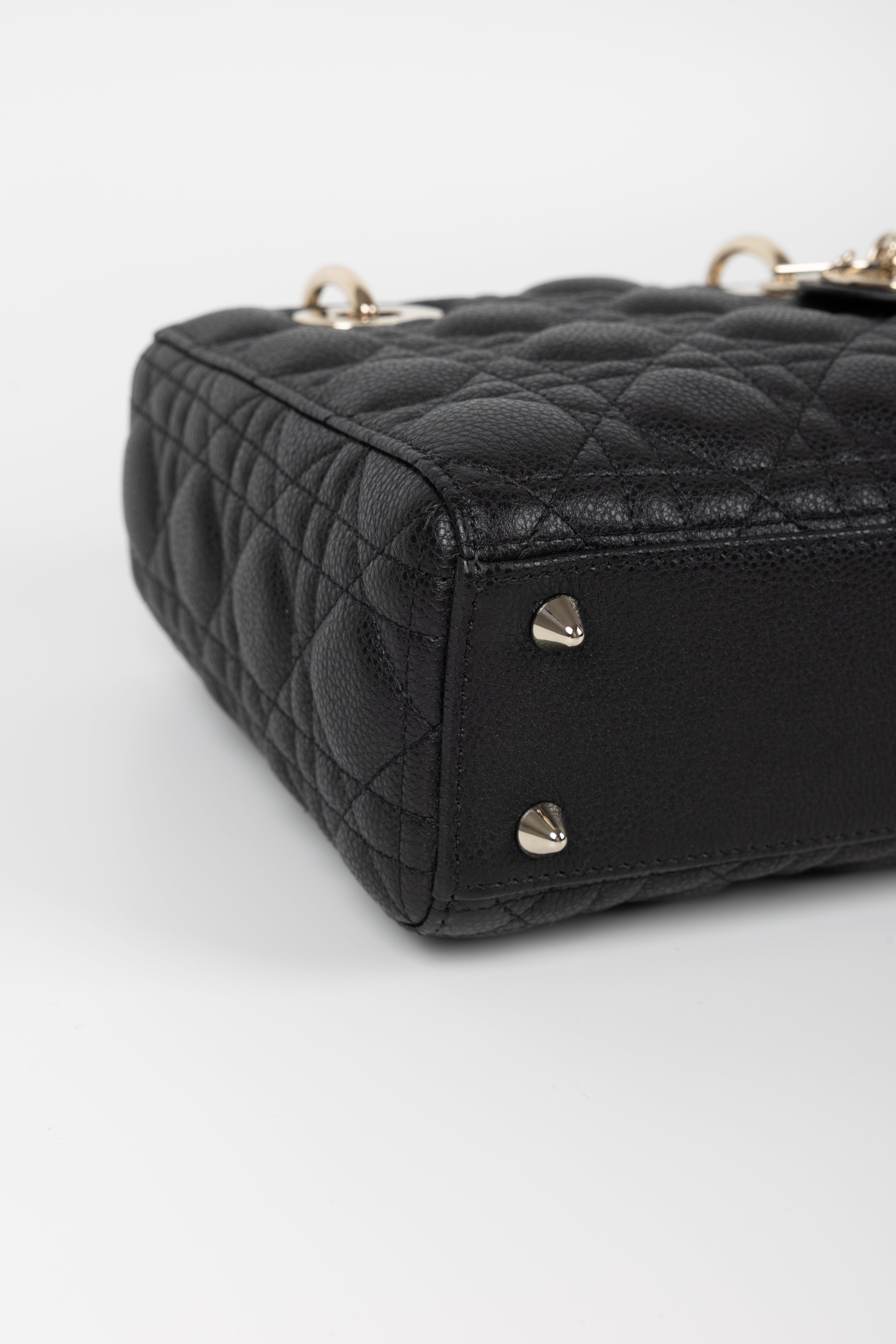 LADY DIOR SMALL NERA CAVIAR