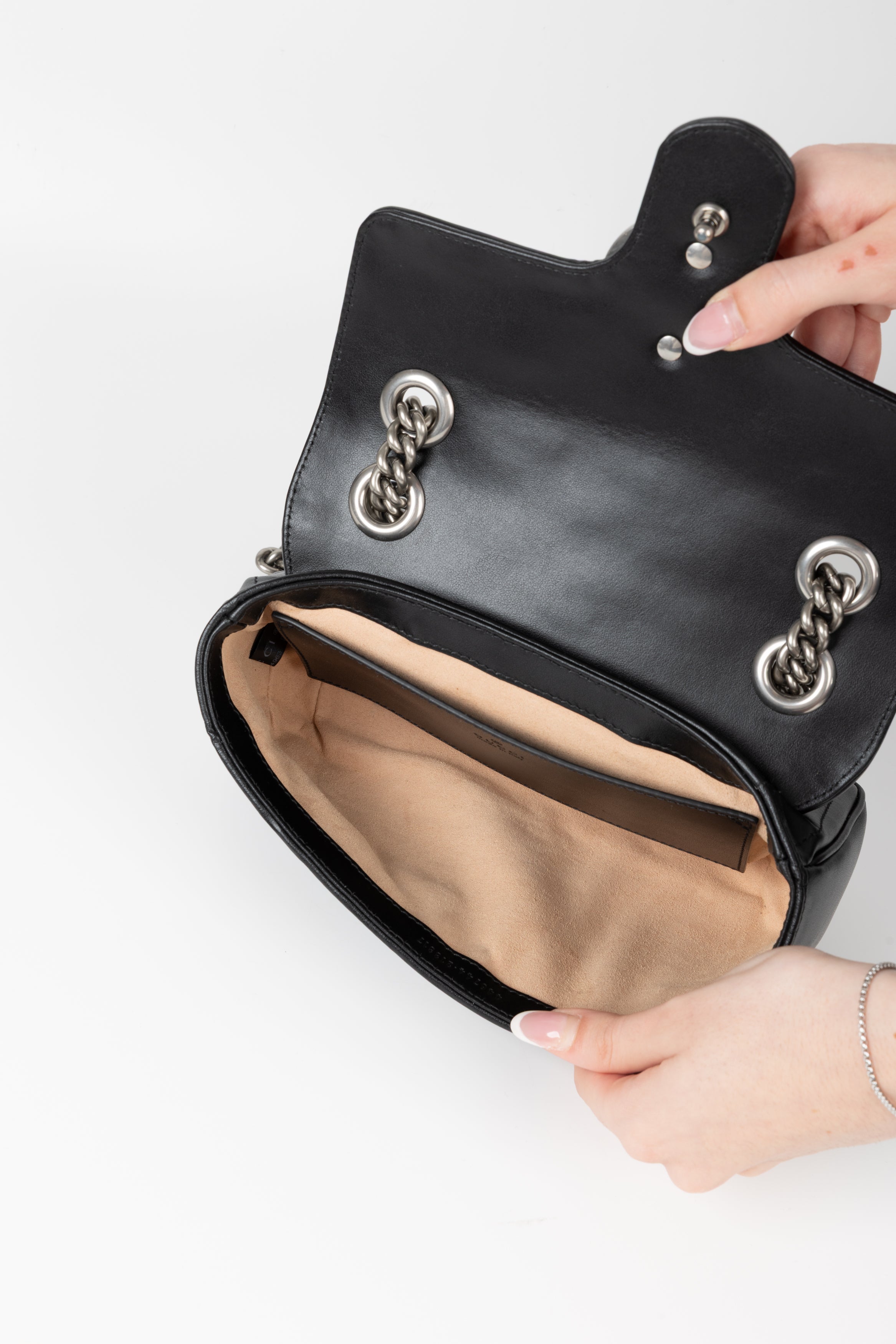 GUCCI MARMONT NERA/ARGENTO