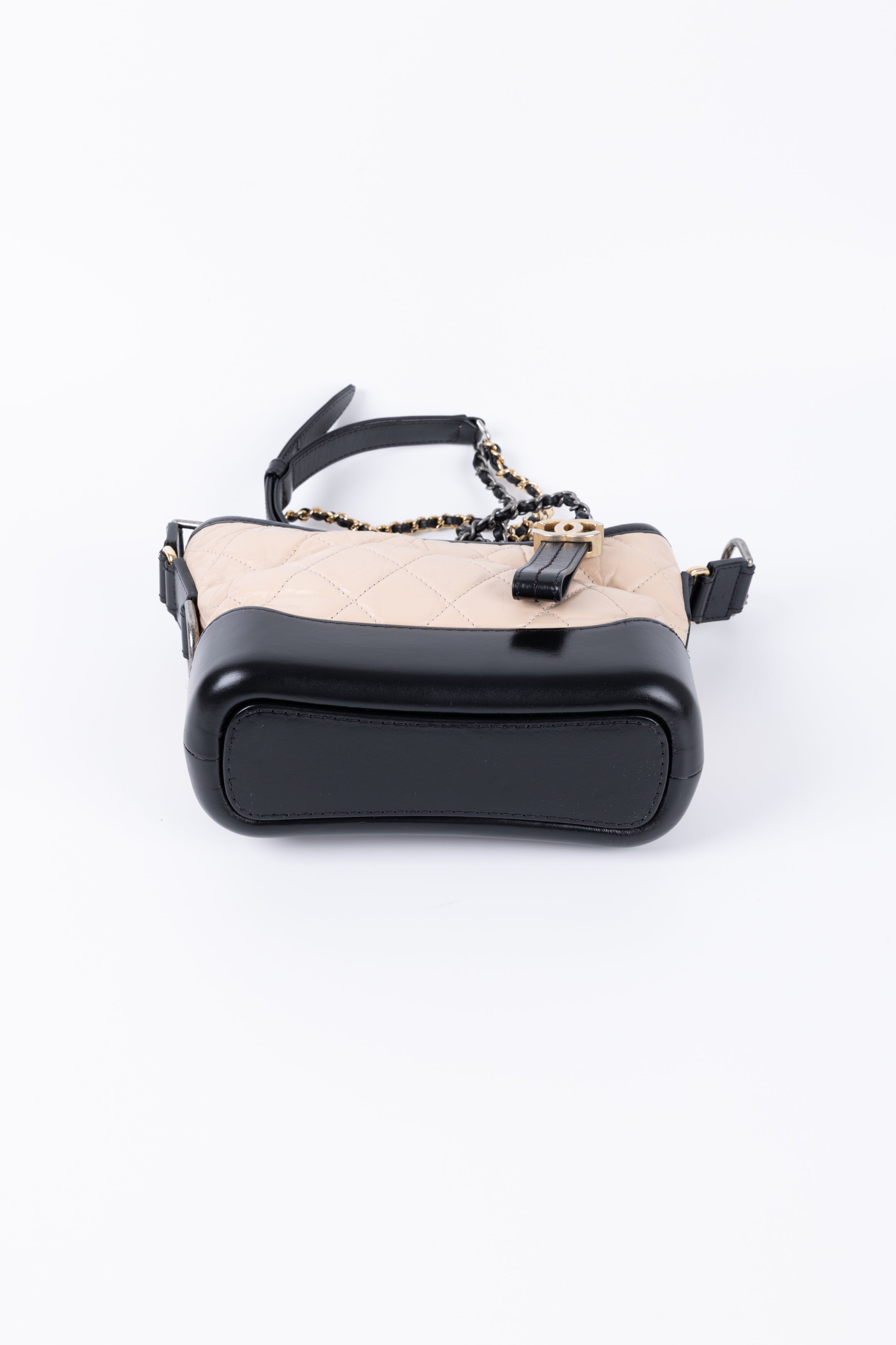CHANEL GABRIELLE SMALL NERA / BEIGE
