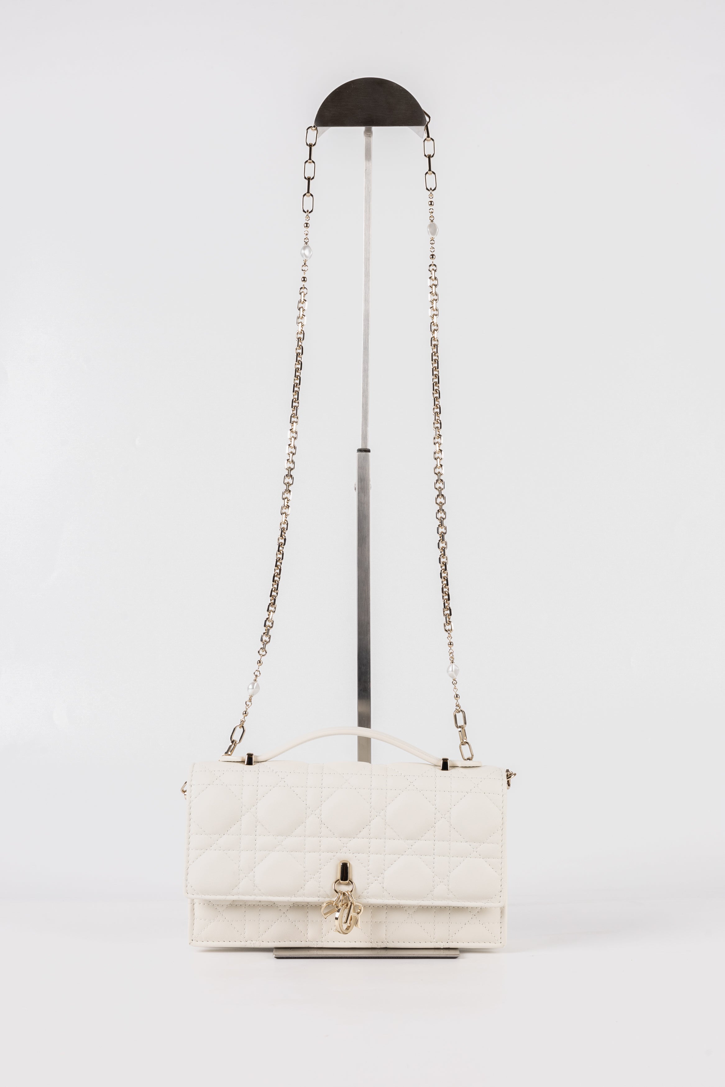 Dior Mini borsa My Dior Latte