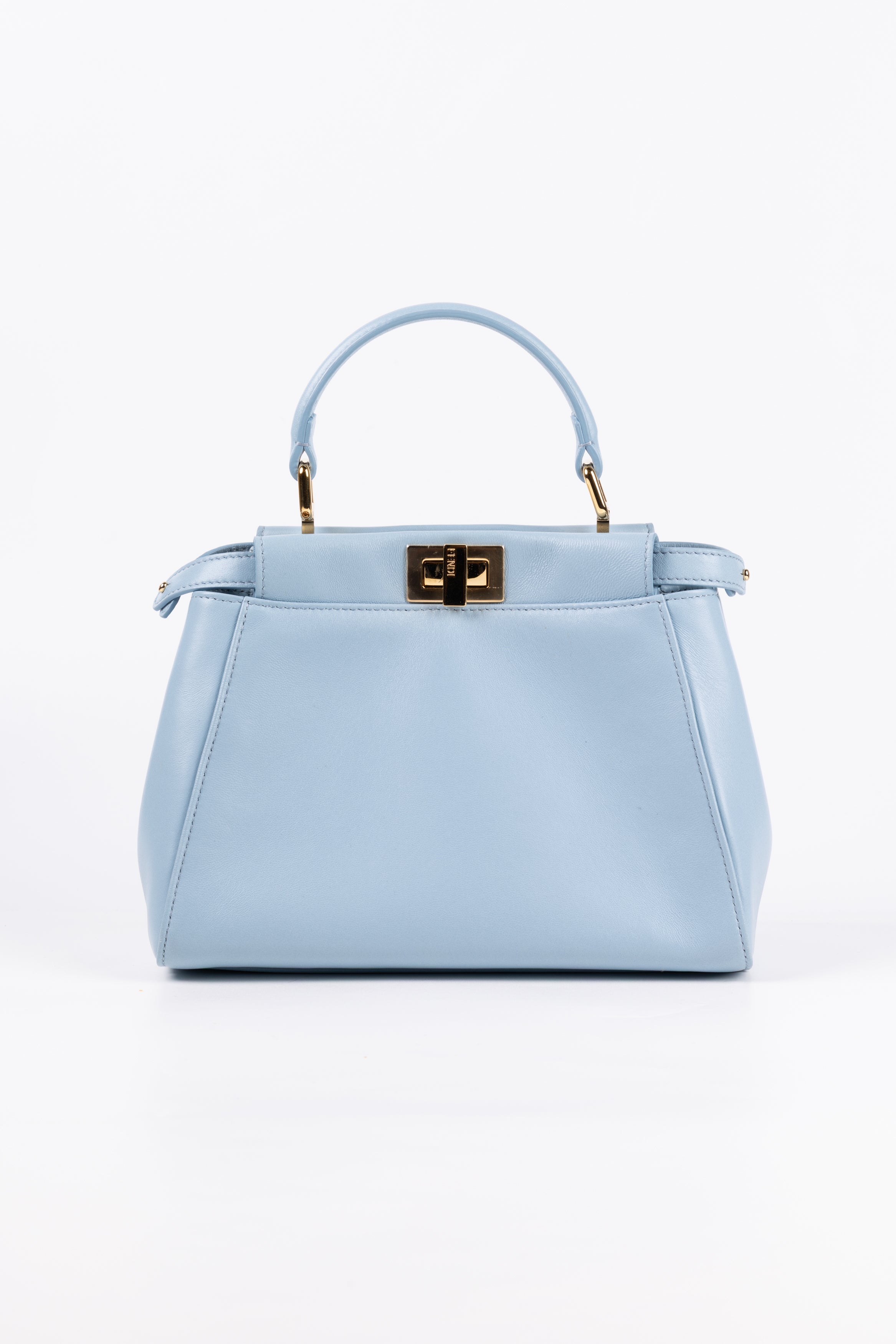Fendi Peekaboo mini azzurro