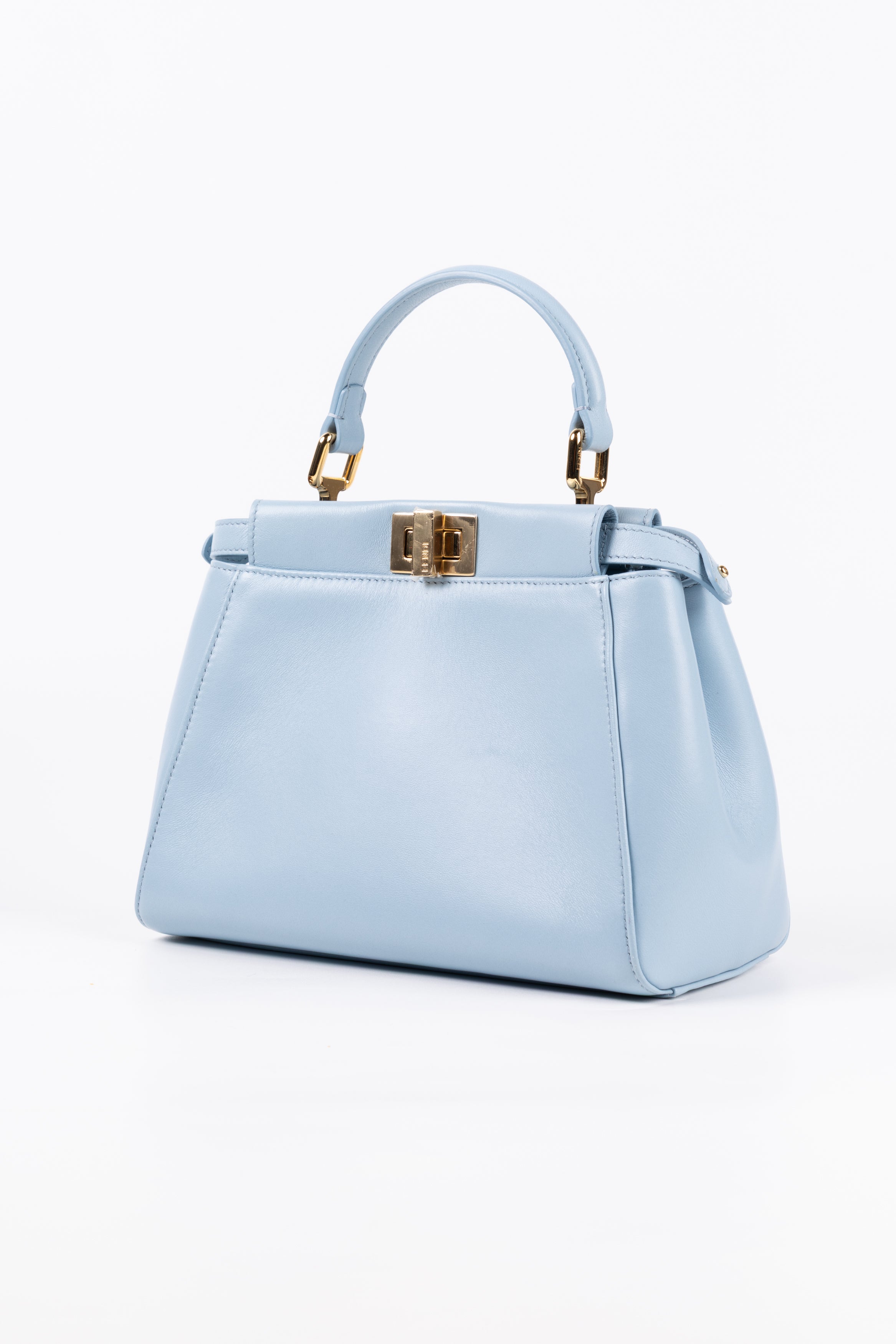 Fendi Peekaboo mini azzurro