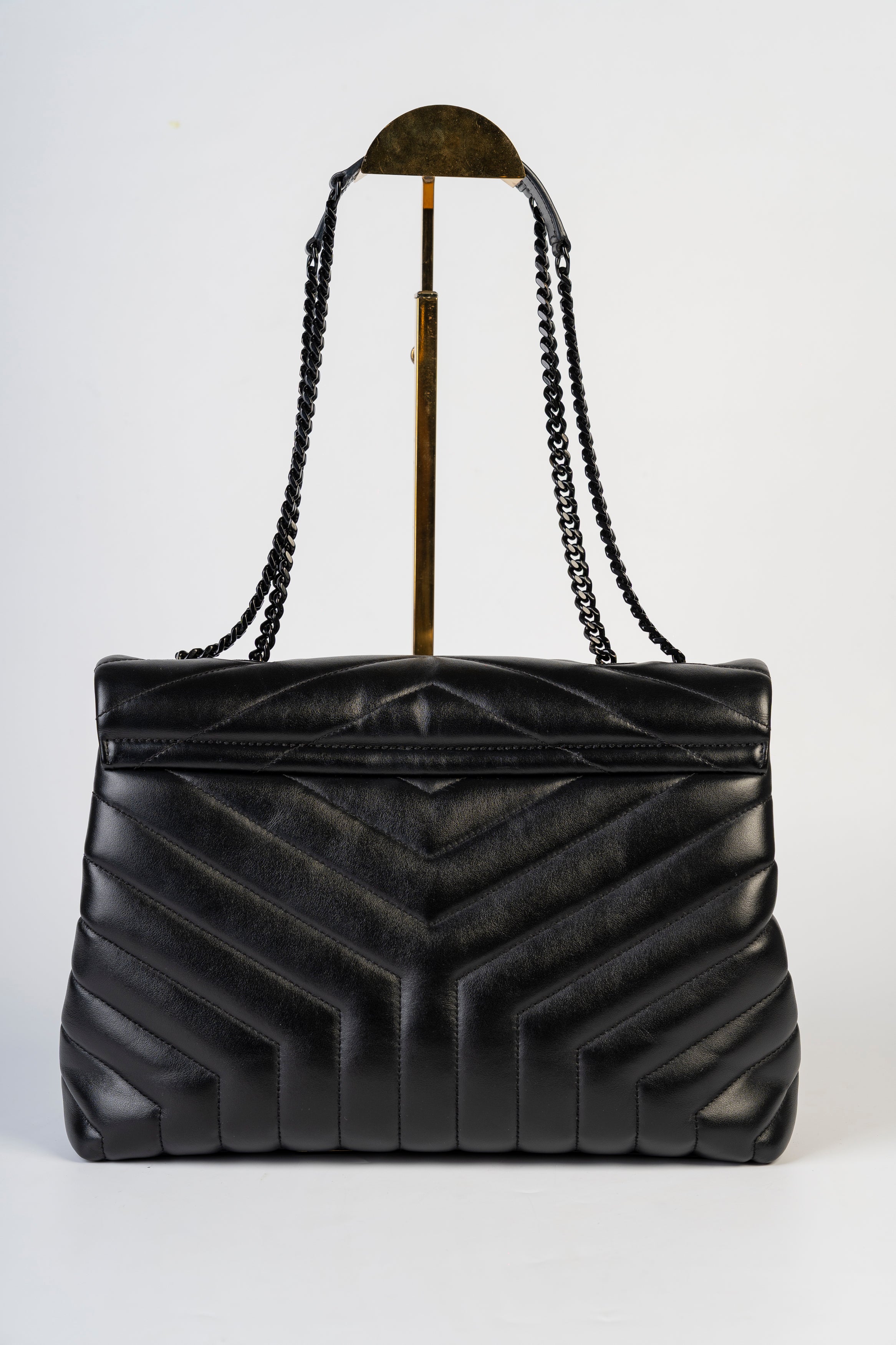 Saint laurent Lou Lou Media Total Black