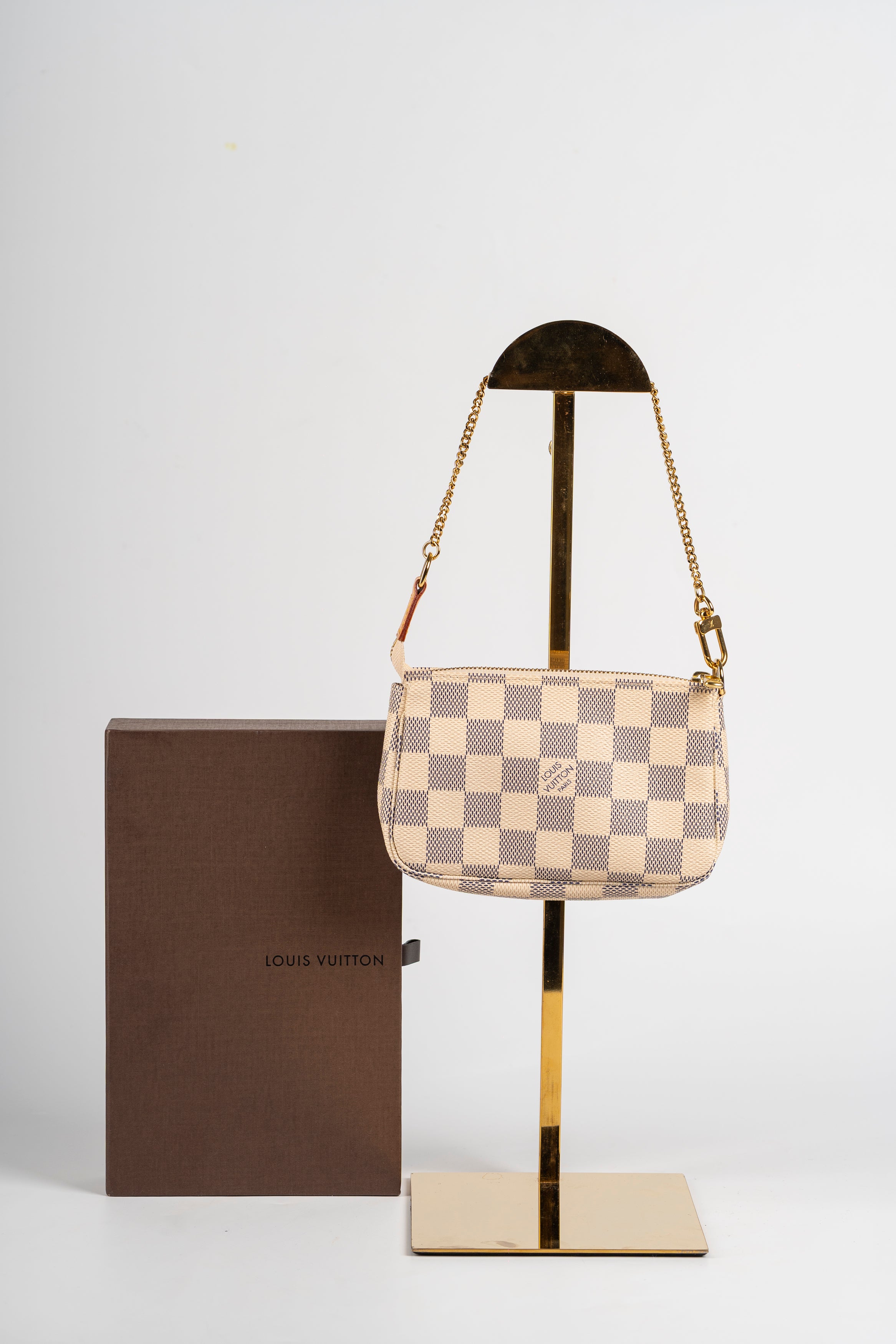 Louis Vuitton Mini Pochette Accessoires Damier Azur