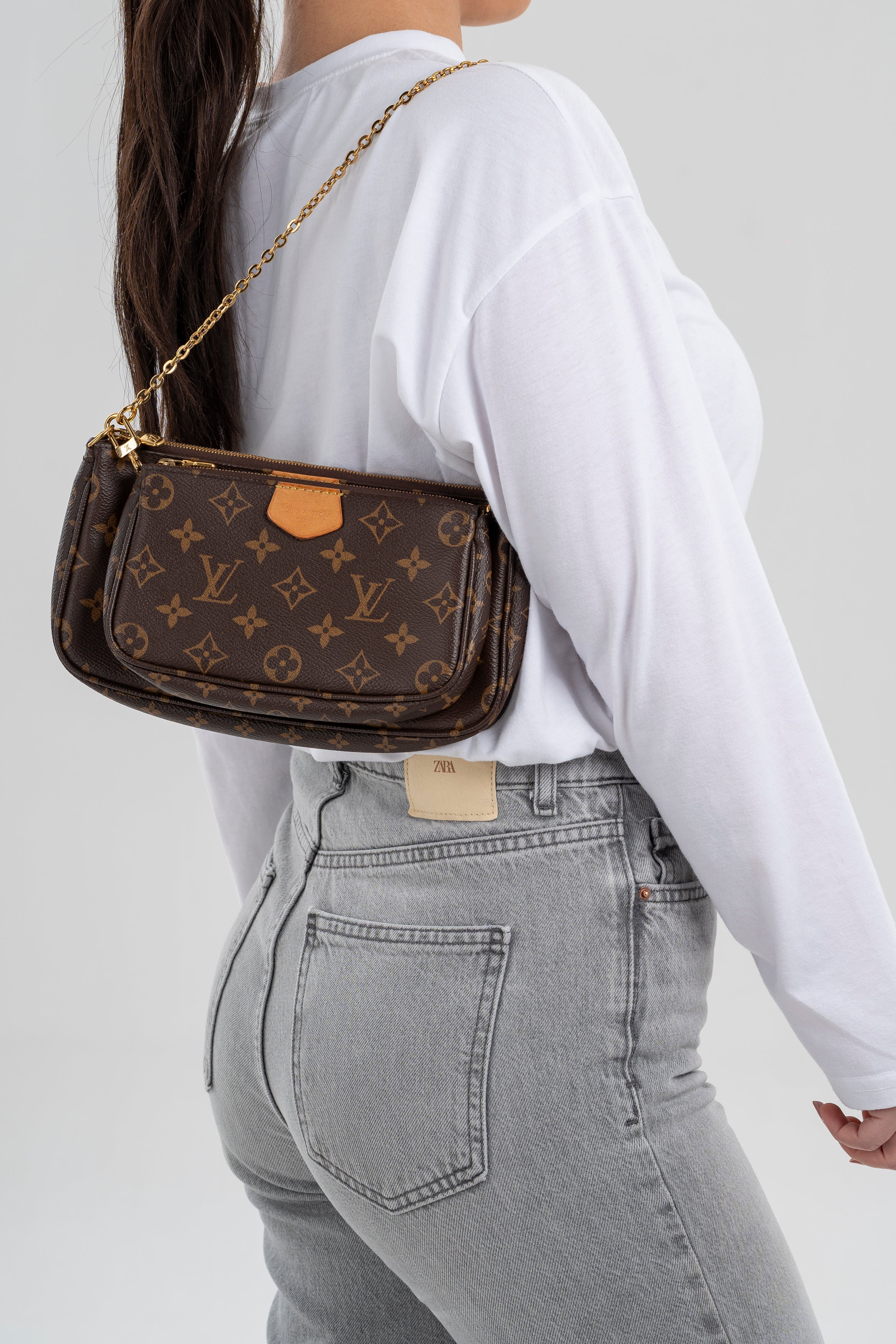 Louis Vuitton Multi Pochette Accessoires Verde/monogram