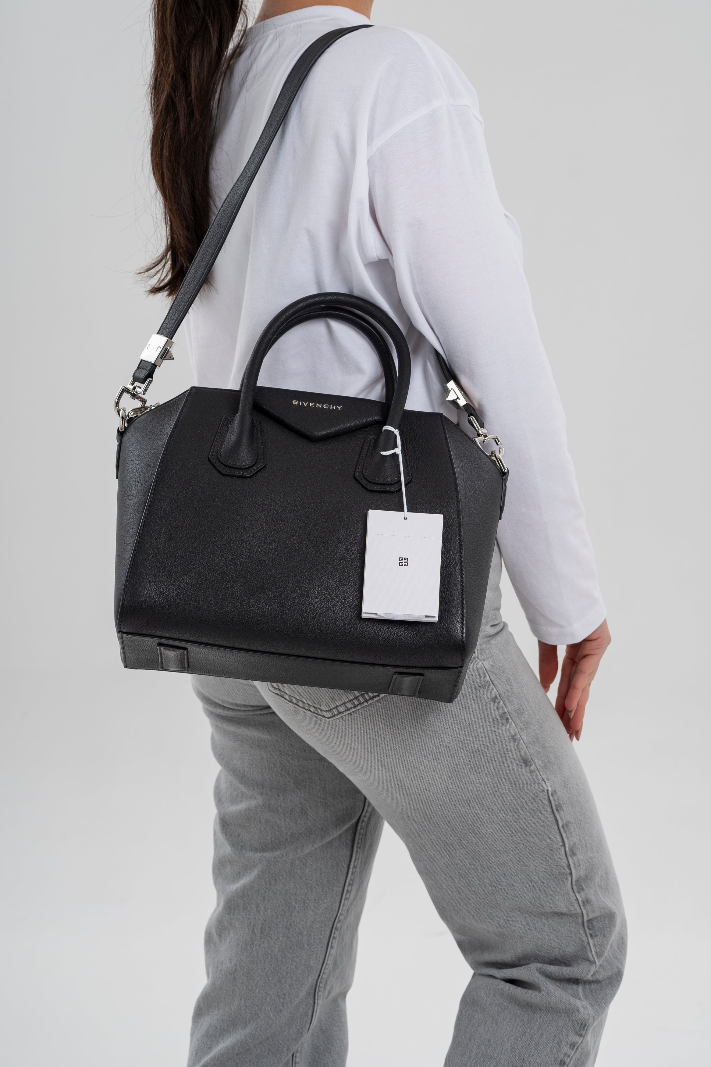 Givenchy Antigona Piccola in pelle Fiore