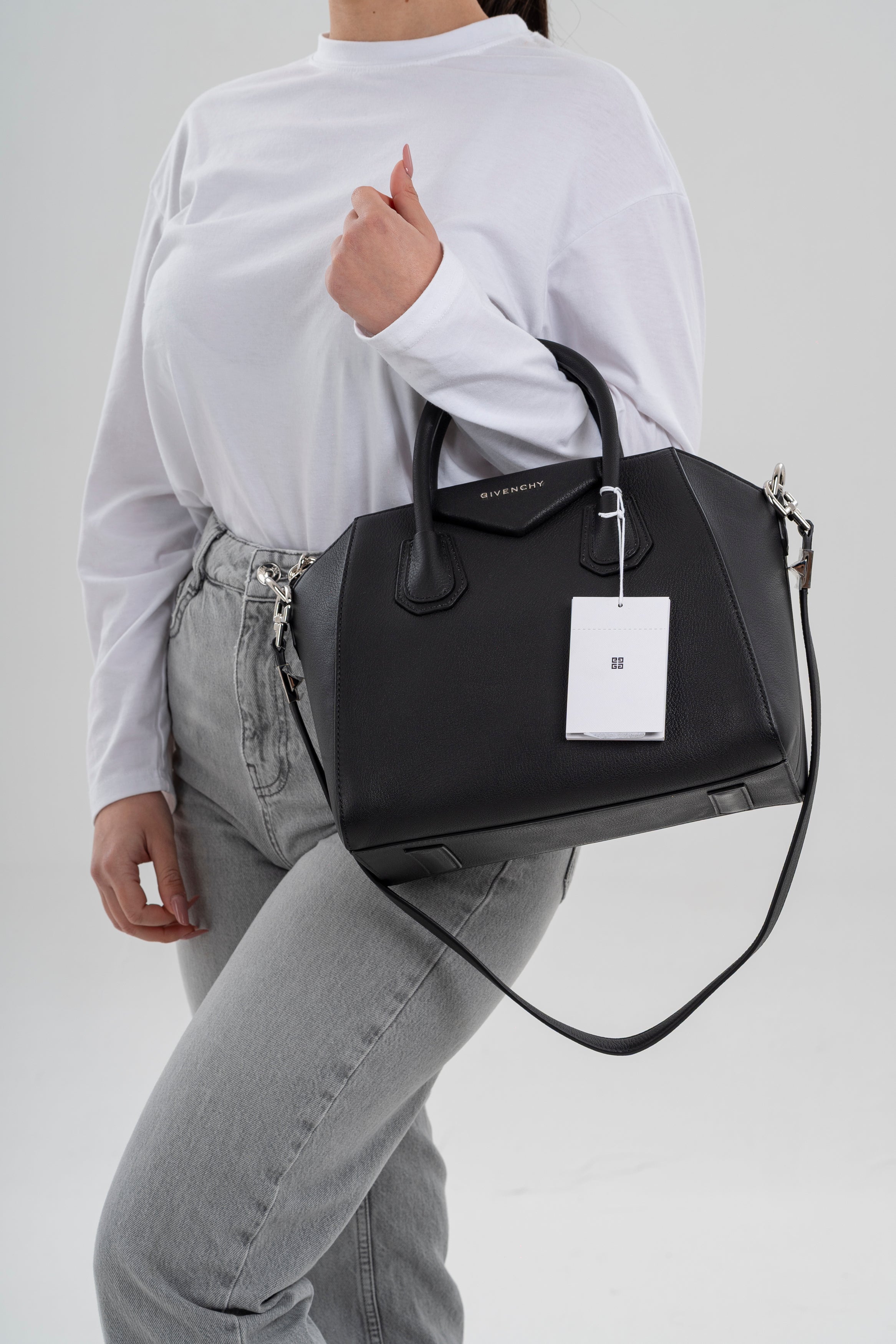 Givenchy Antigona Piccola in pelle Fiore