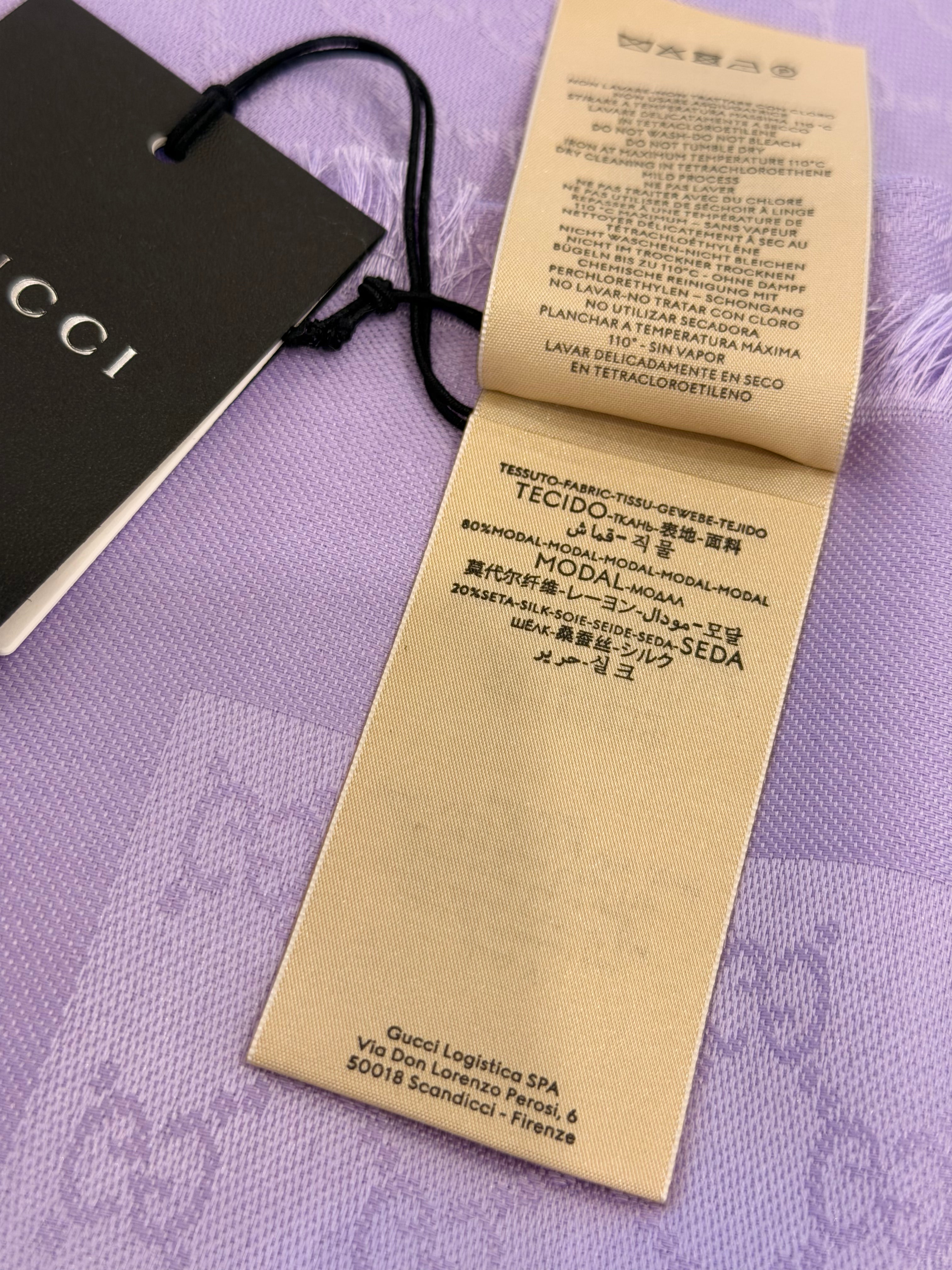 GUCCI STOLA GLICINE 19