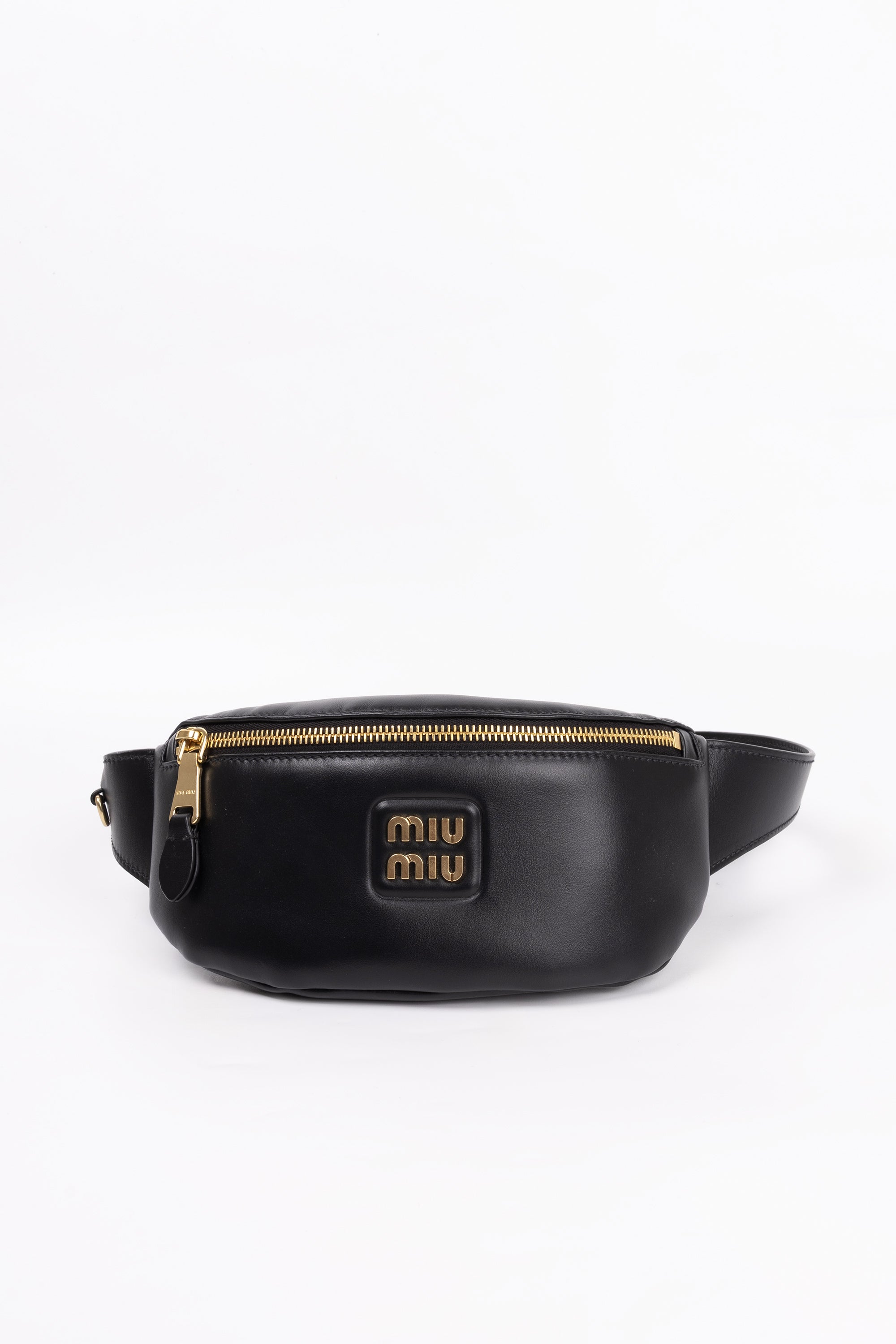 Miu Miu Marsupio Piccolo in pelle Nero