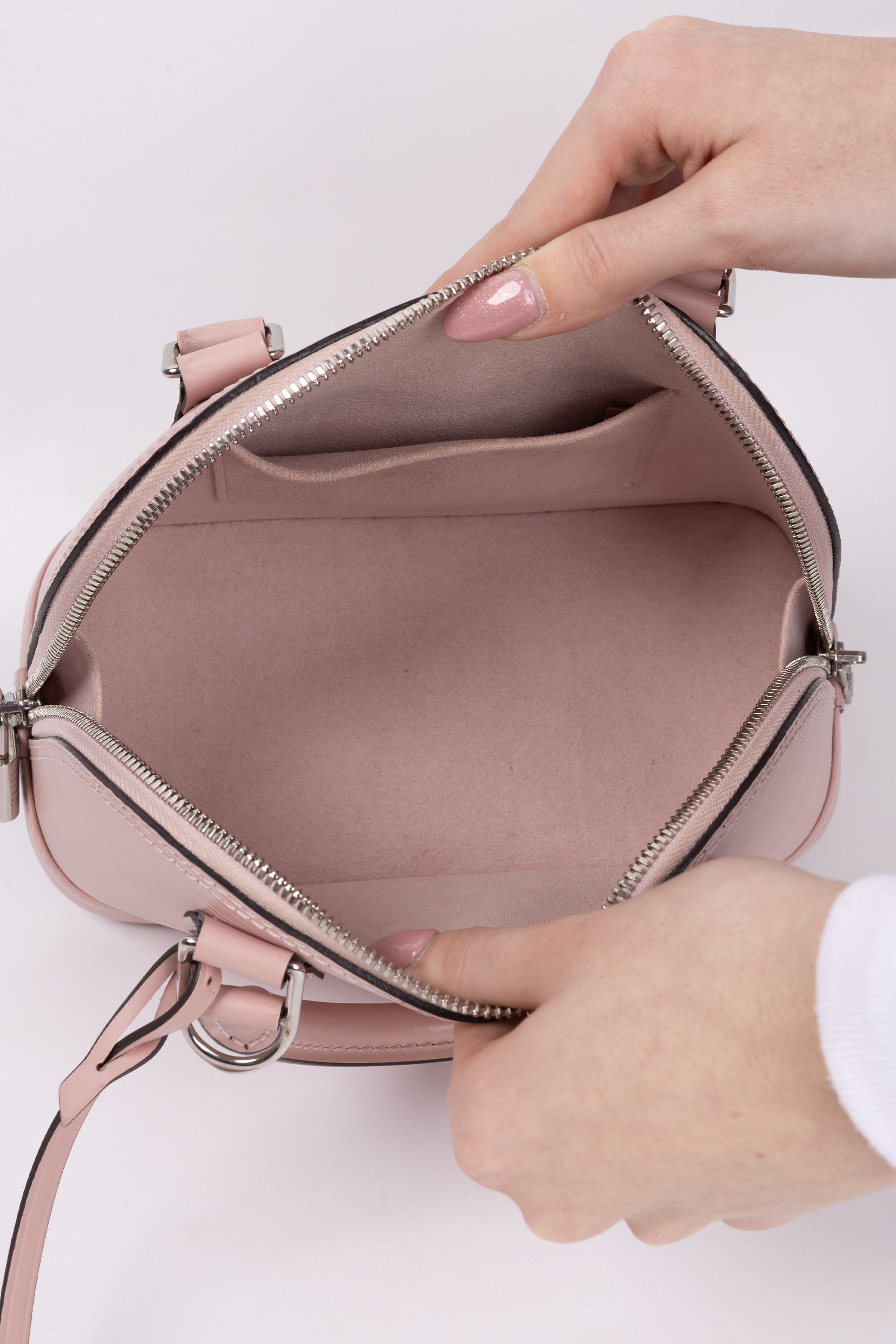 Louis vuitton Alma BB Rosa In Pelle Epi